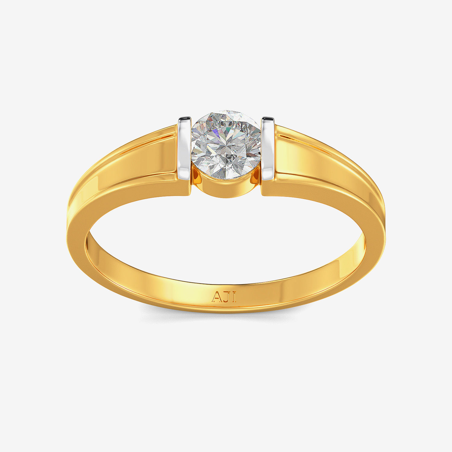 Zesty Designer Single Diamond Ring image