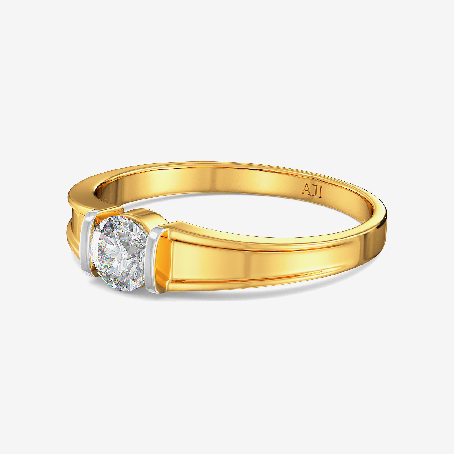 Zesty Designer Single Diamond Ring image