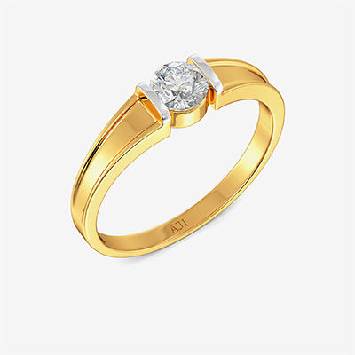 Zesty Designer Single Diamond Ring alternate view 1