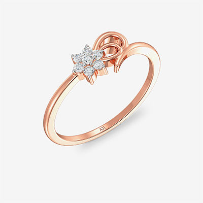 Flamboyant Flax Floret Diamond Ring alternate view 1