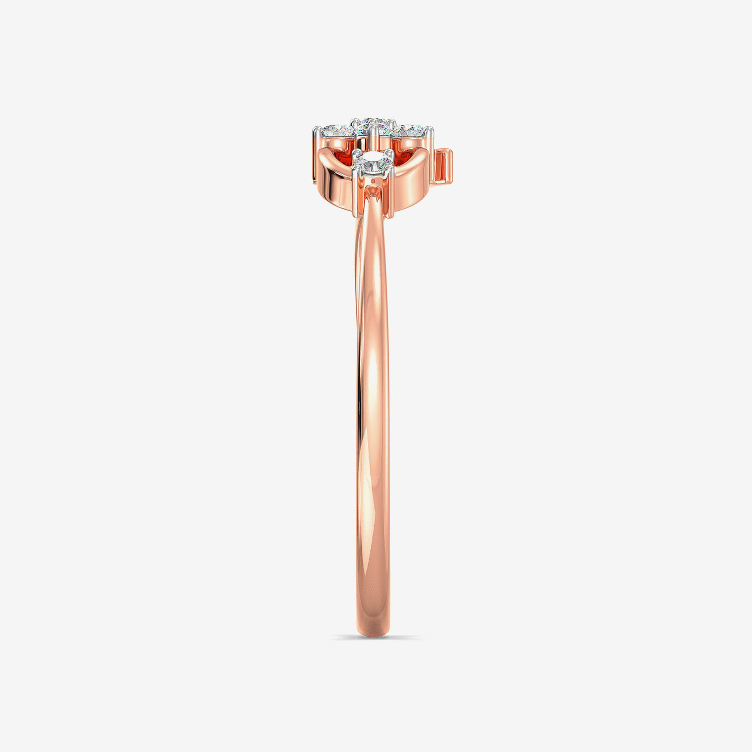 Fascinating Floret Diamond Embellished Ring image