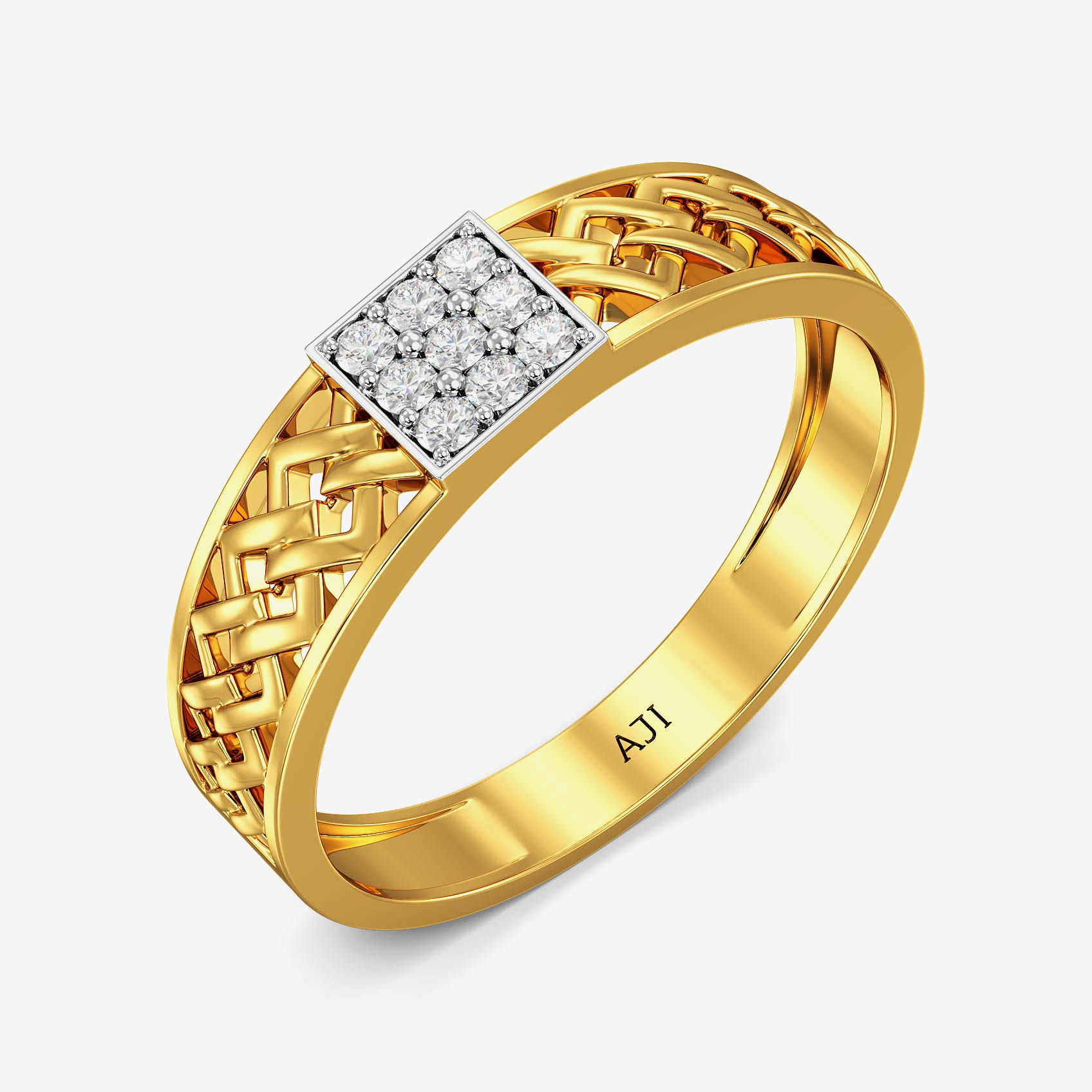 Mellifluous Mens Ring