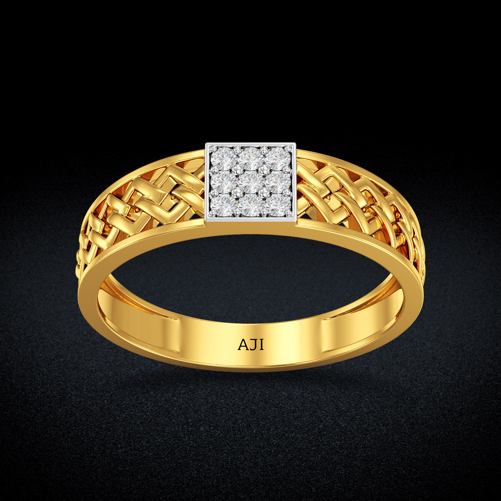 Mellifluous Mens Ring image