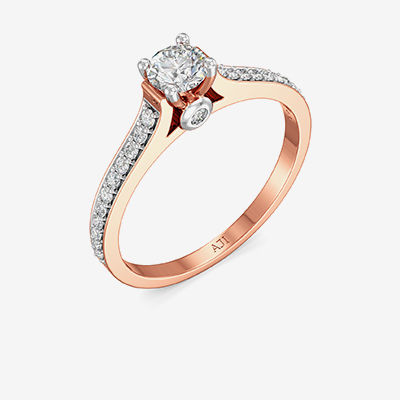 Solitaire Joyalukkas Diamond Ring Designs Stellar Sparkle Diamond Ring