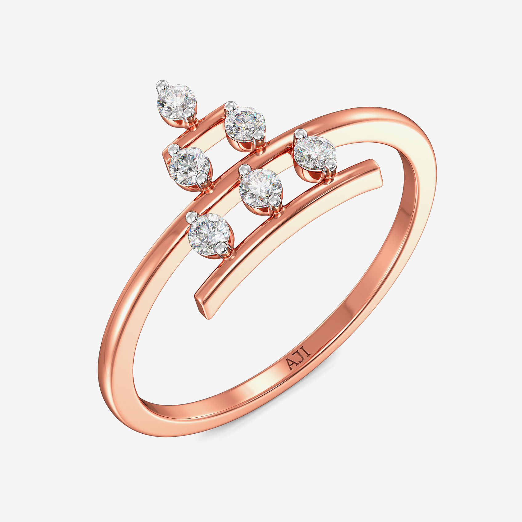 Radiant Triangle Diamond Ring
