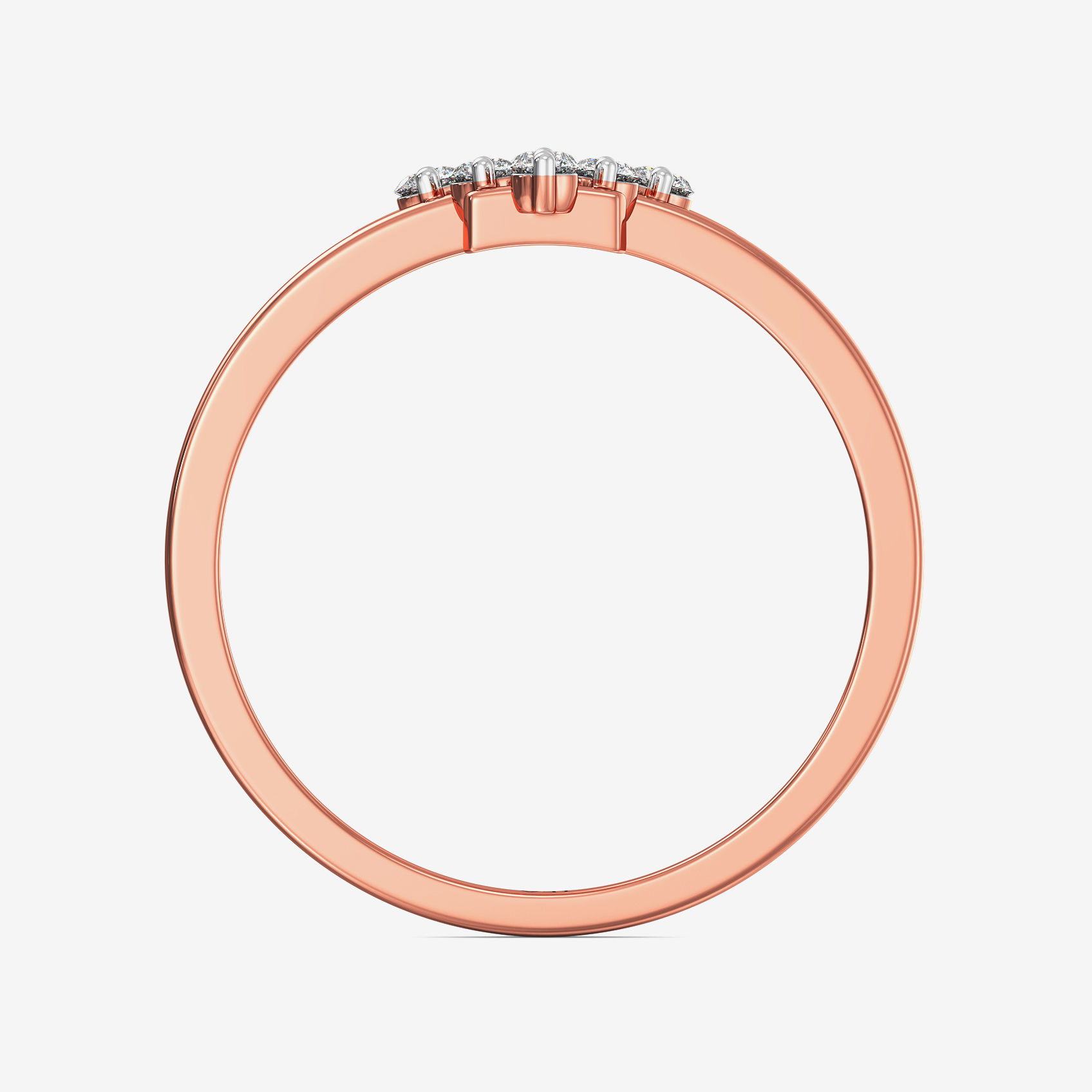 Radiant Triangle Diamond Ring alternate view 2