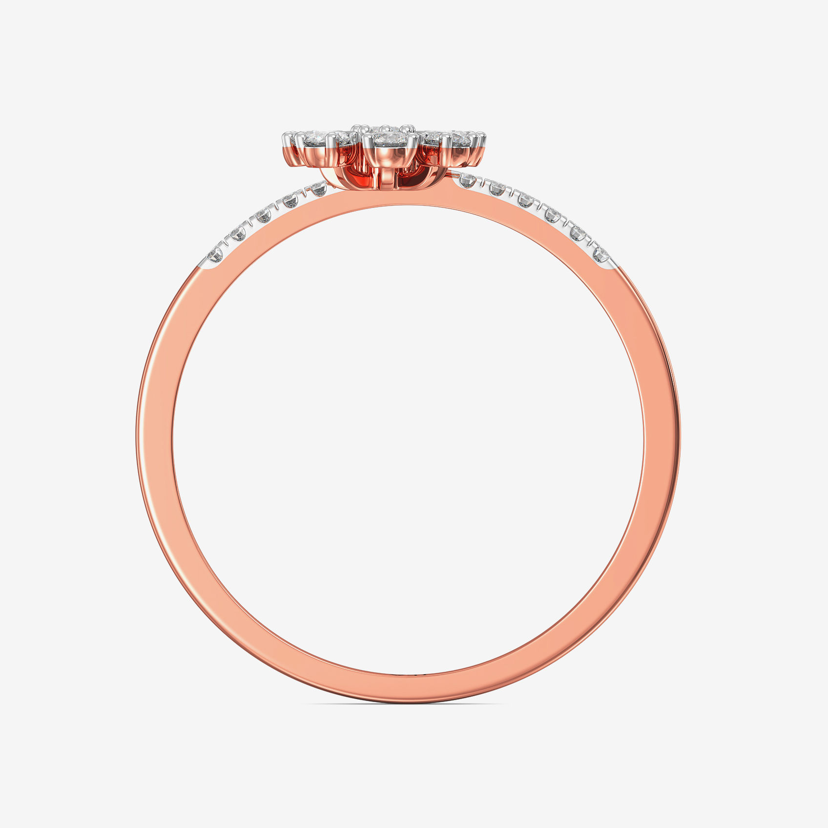 Whimsical Bloom Diamond Ring alternate view 2