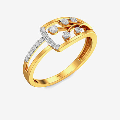Cherry Blossom-bud Diamond Ring alternate view 1
