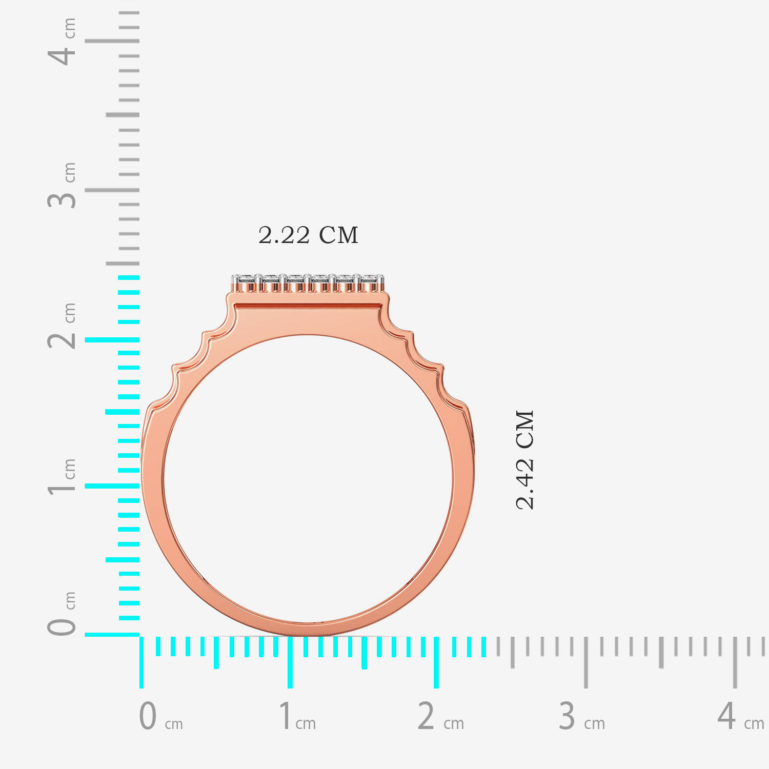 Hunky Rough-cut Mens Diamond Ring alternate view 3