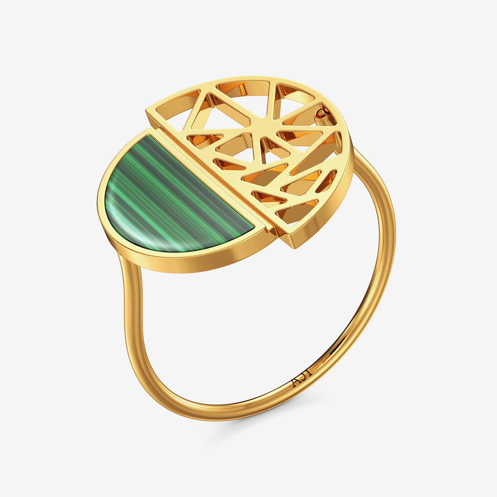 Youthful Gold Signet Ring