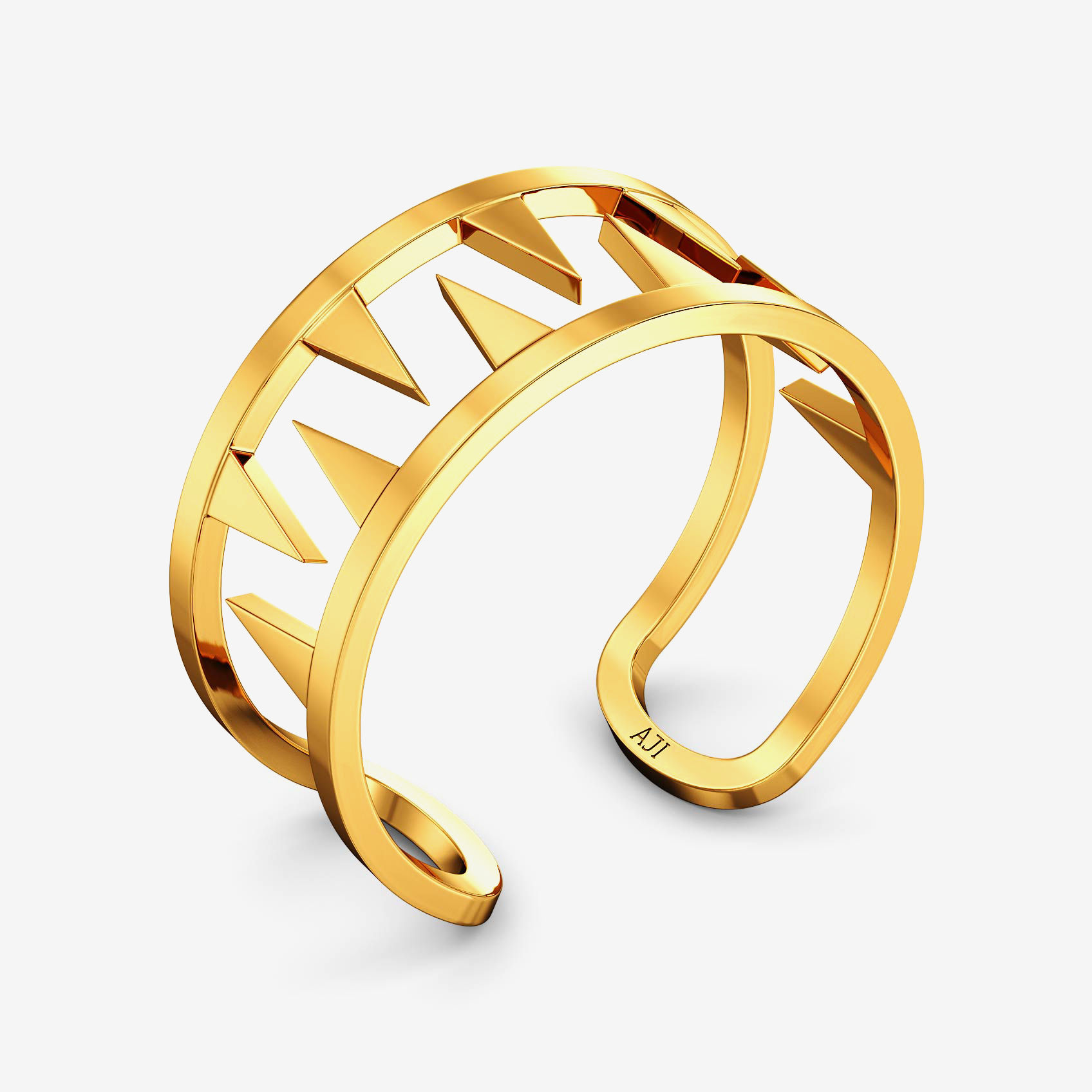 Trendy Gold Stackable Ring 