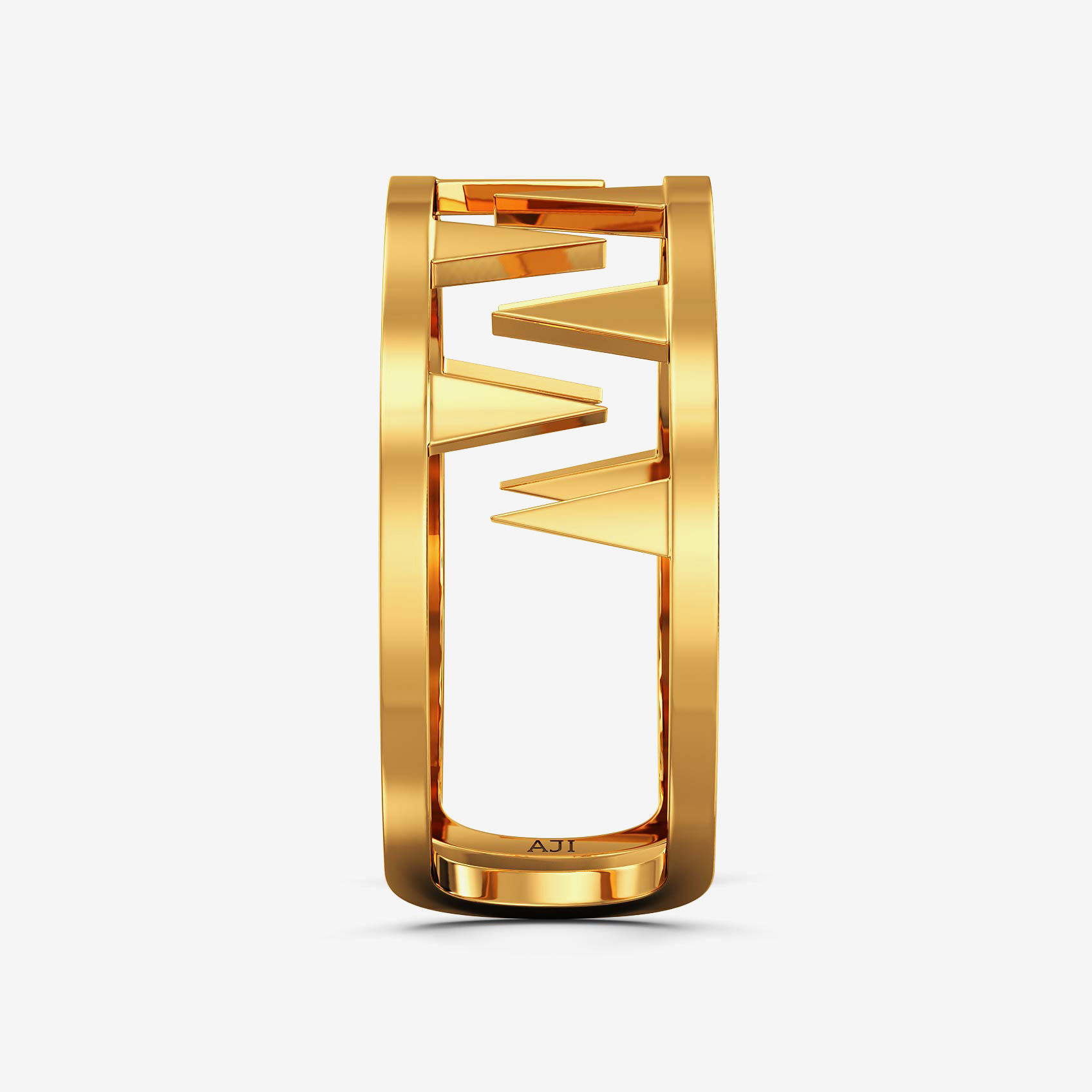 Trendy Gold Stackable Ring  alternate view 3