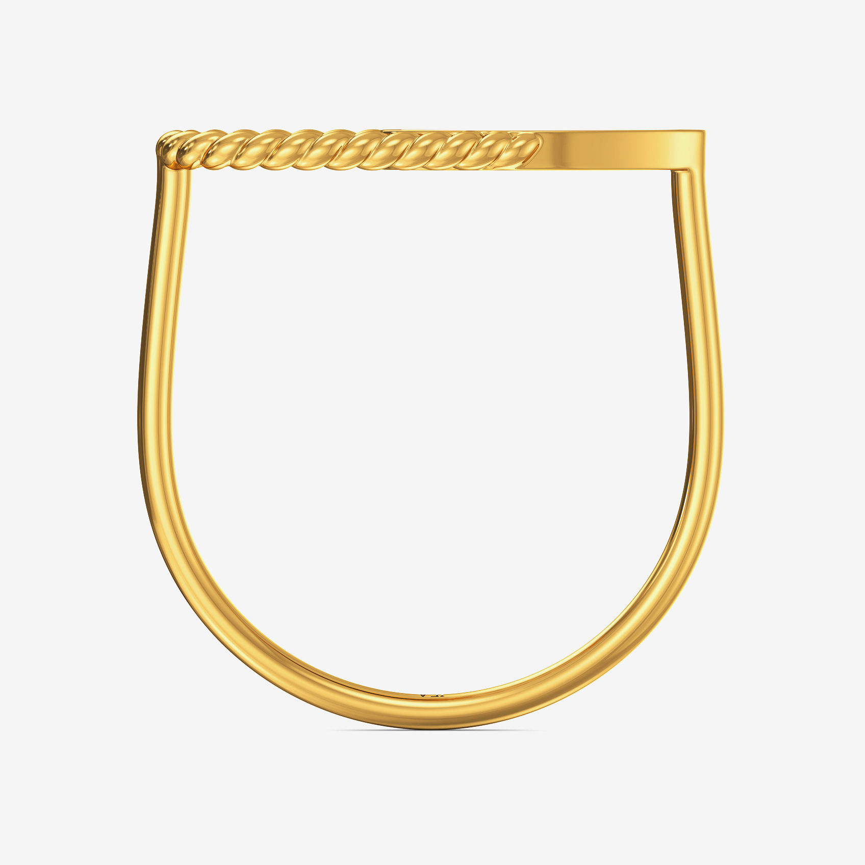 Greenish Dewdrop youth thin Ring image