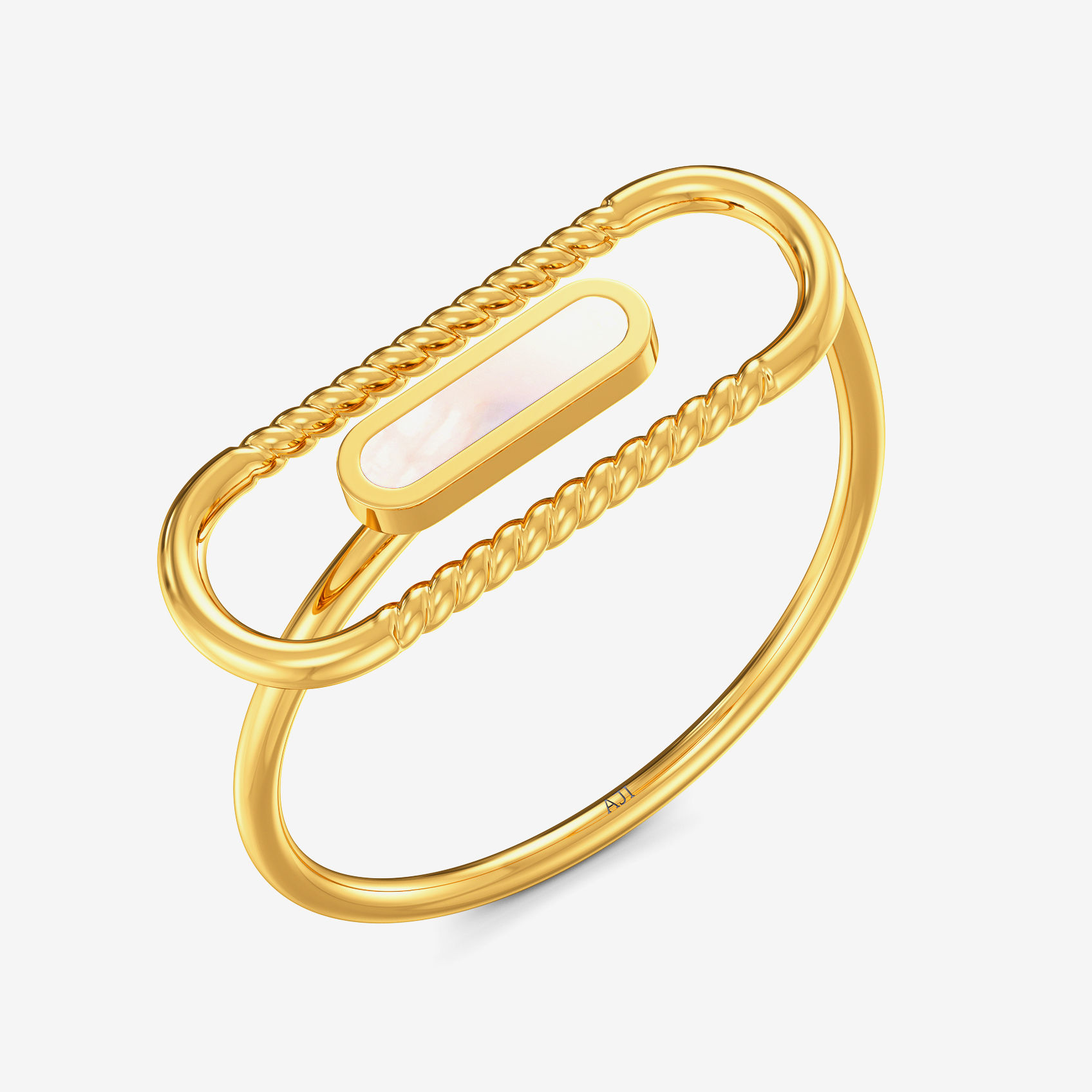 Fashionable Gold Wrap Ring