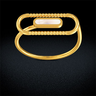 Fashionable Gold Wrap Ring alternate view 2