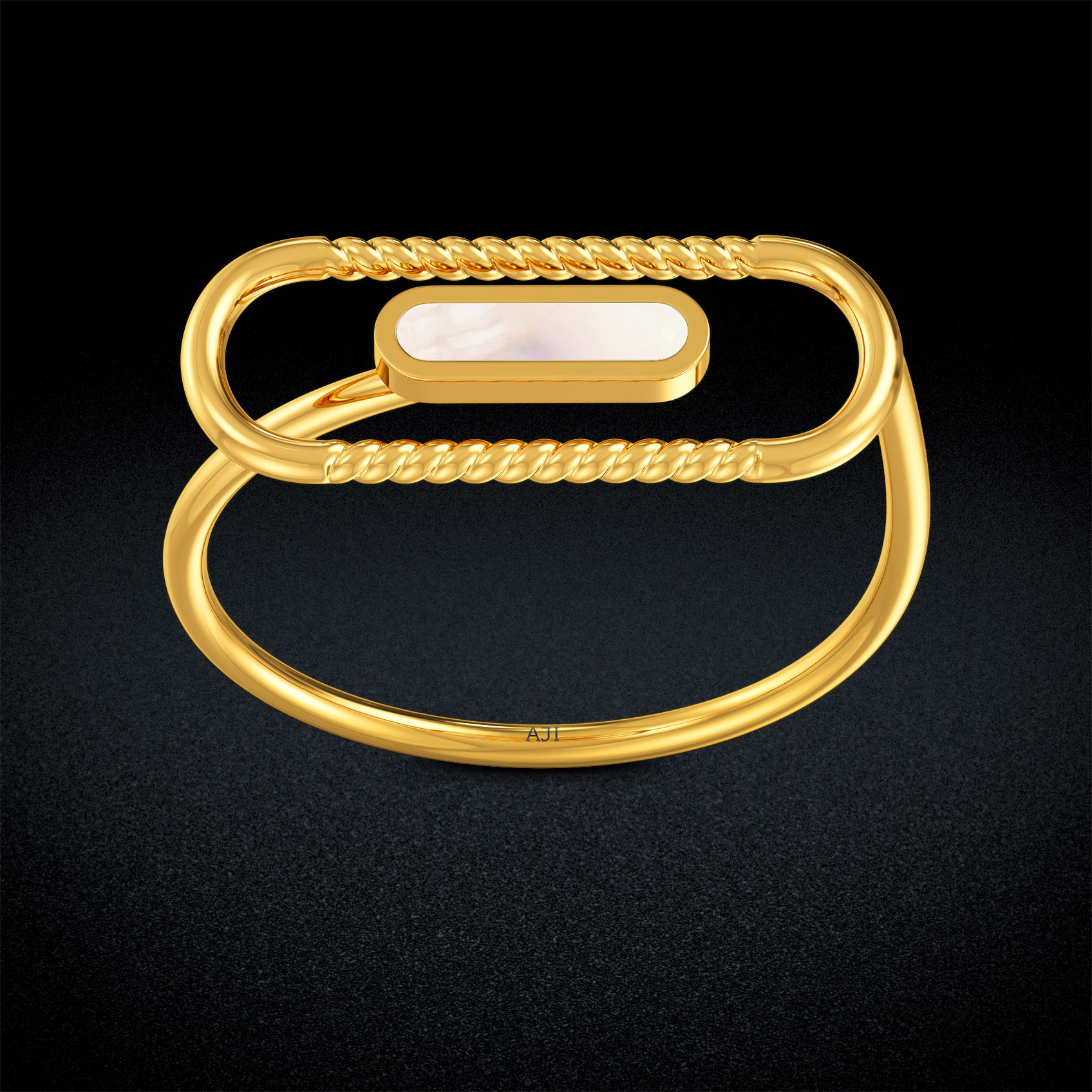 Fashionable Gold Wrap Ring image