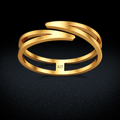 Unique Gold eternity Ring alternate view 2