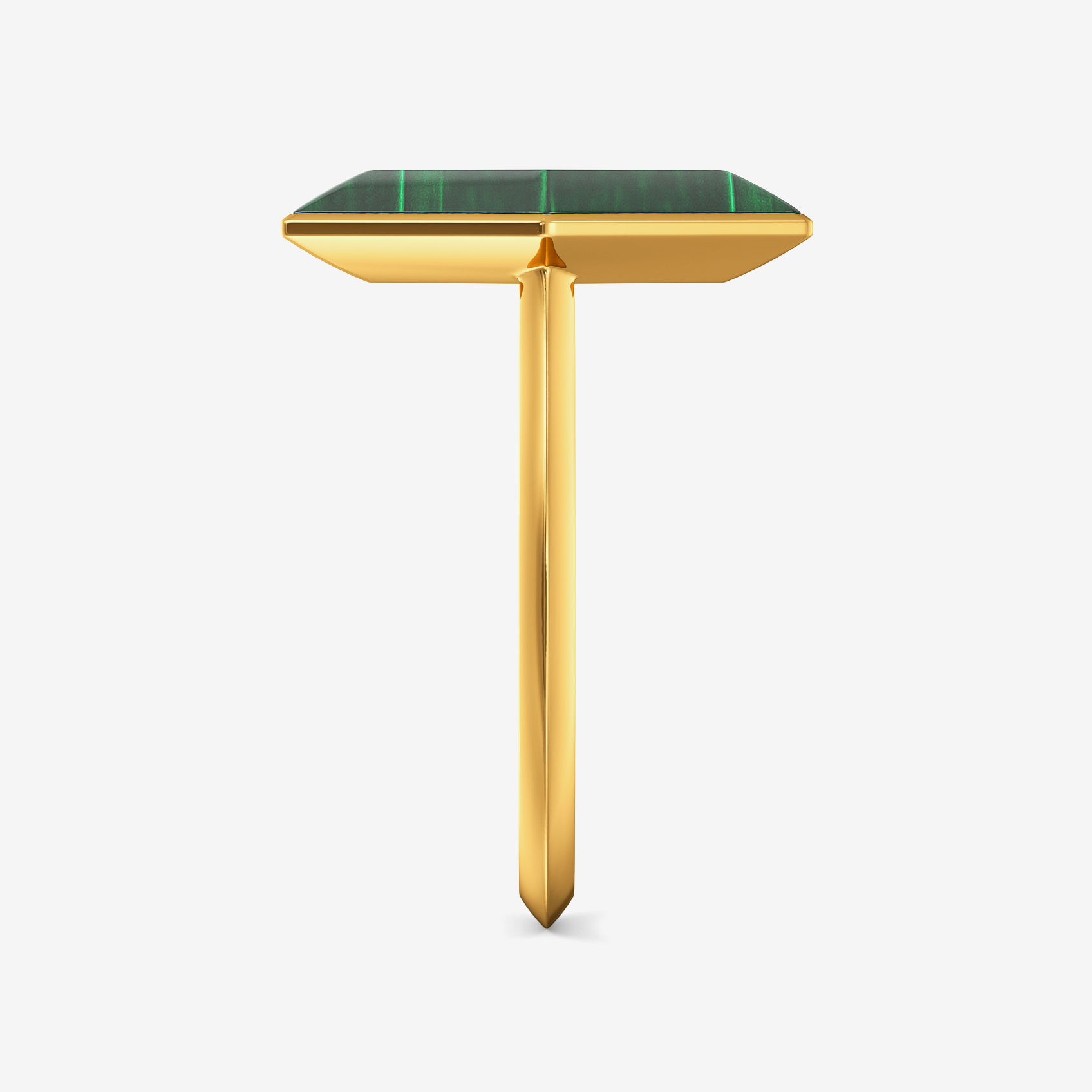 Green HexaGlow Gold Ring alternate view 3