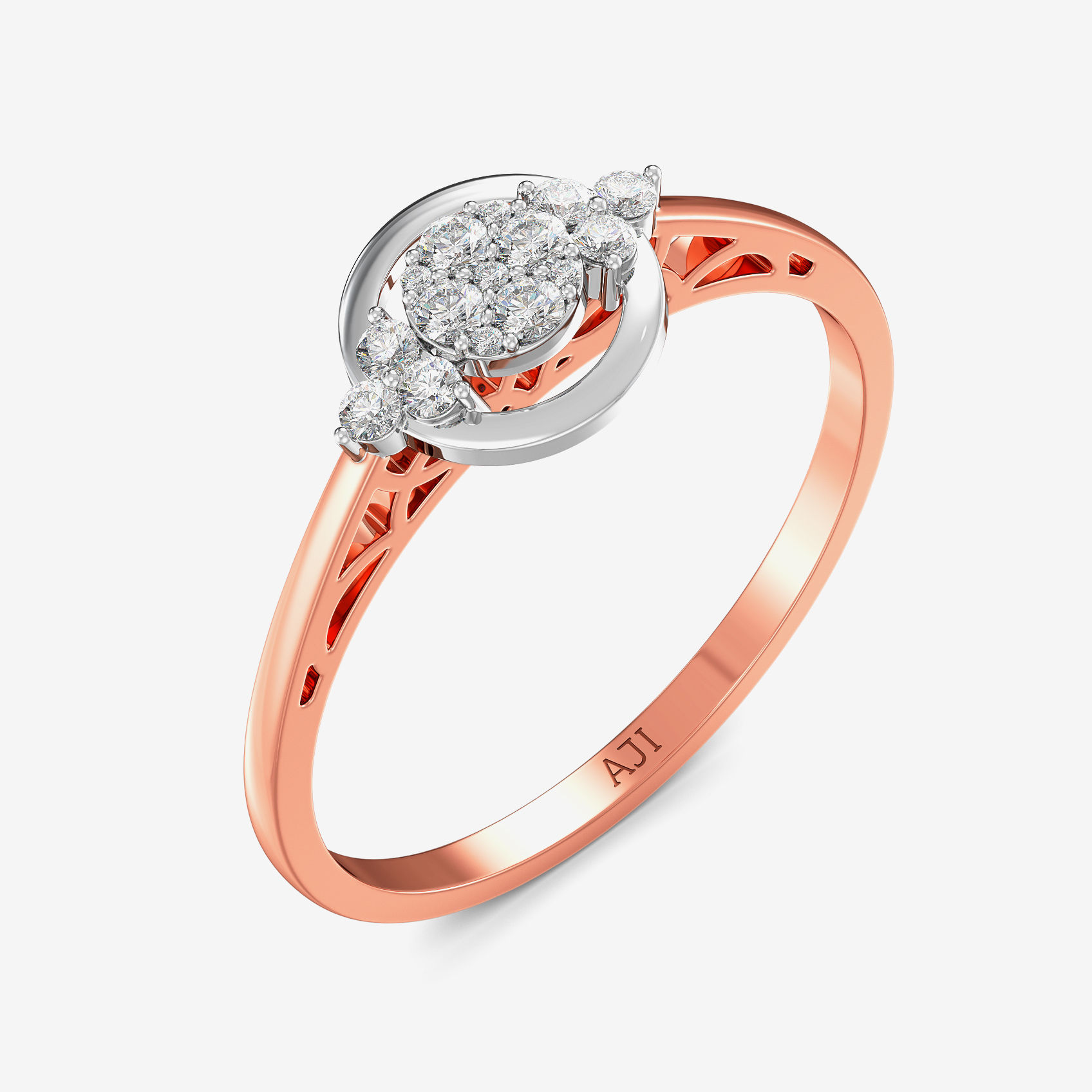 Unmatched Diamond Rings