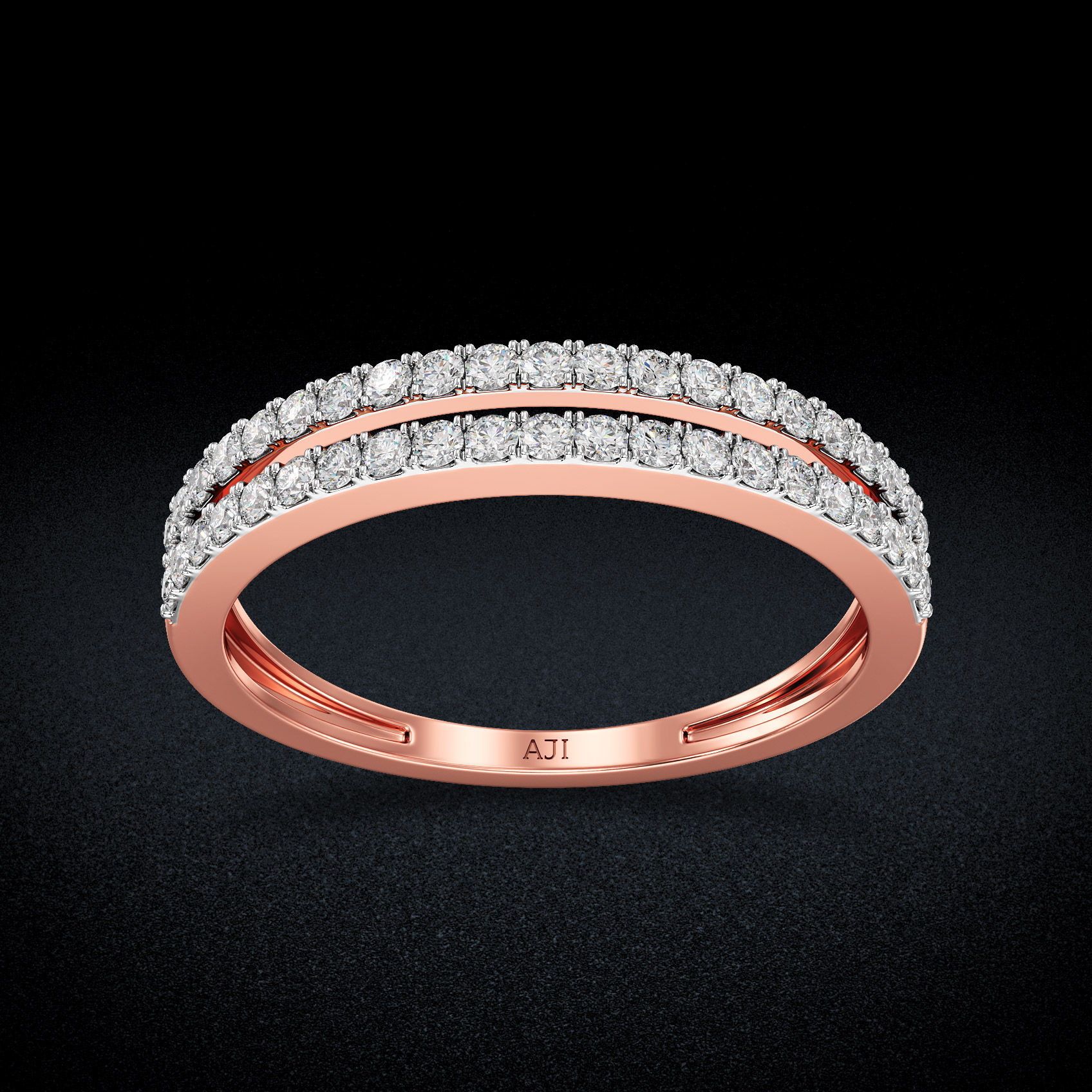 Unalloyed Women Diamond Ring image