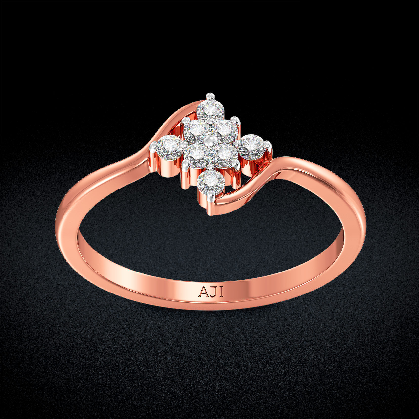 Petal Promise Diamond Ring image