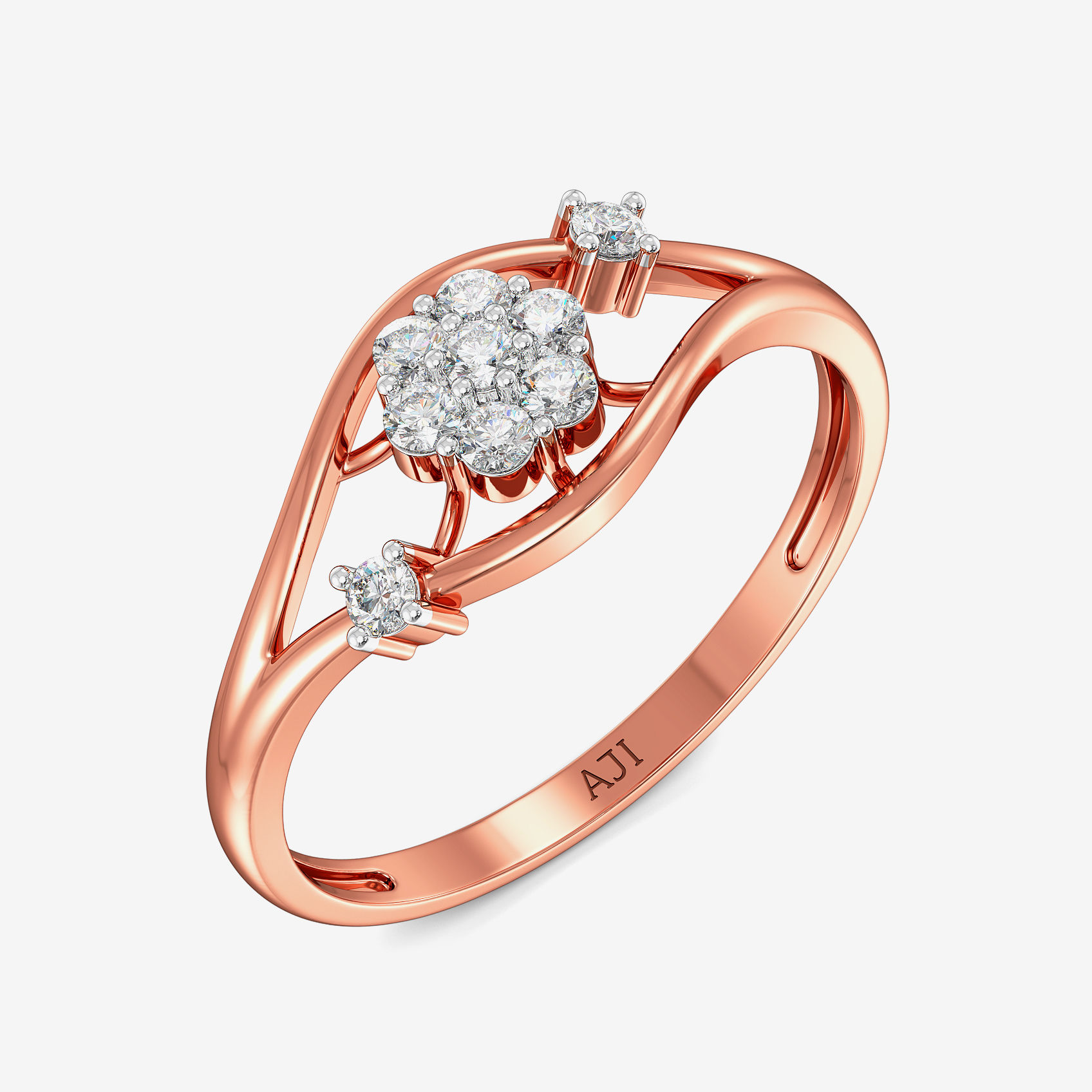 Blooming Eye Diamond Ring
