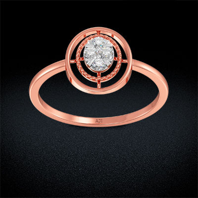 Ellipse Glam Diamond Ring alternate view 2
