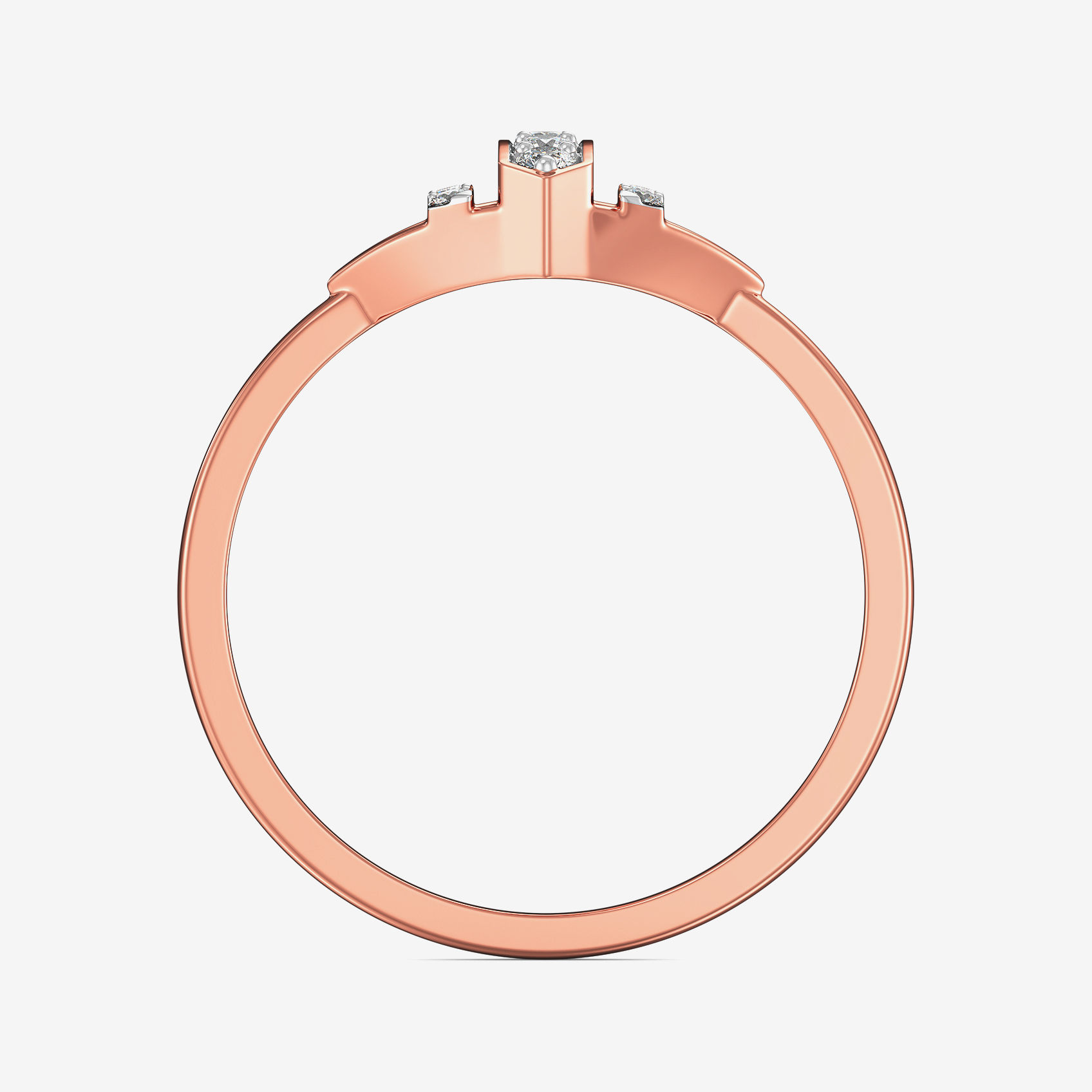 Timeless Geo Diamond Ring alternate view 2