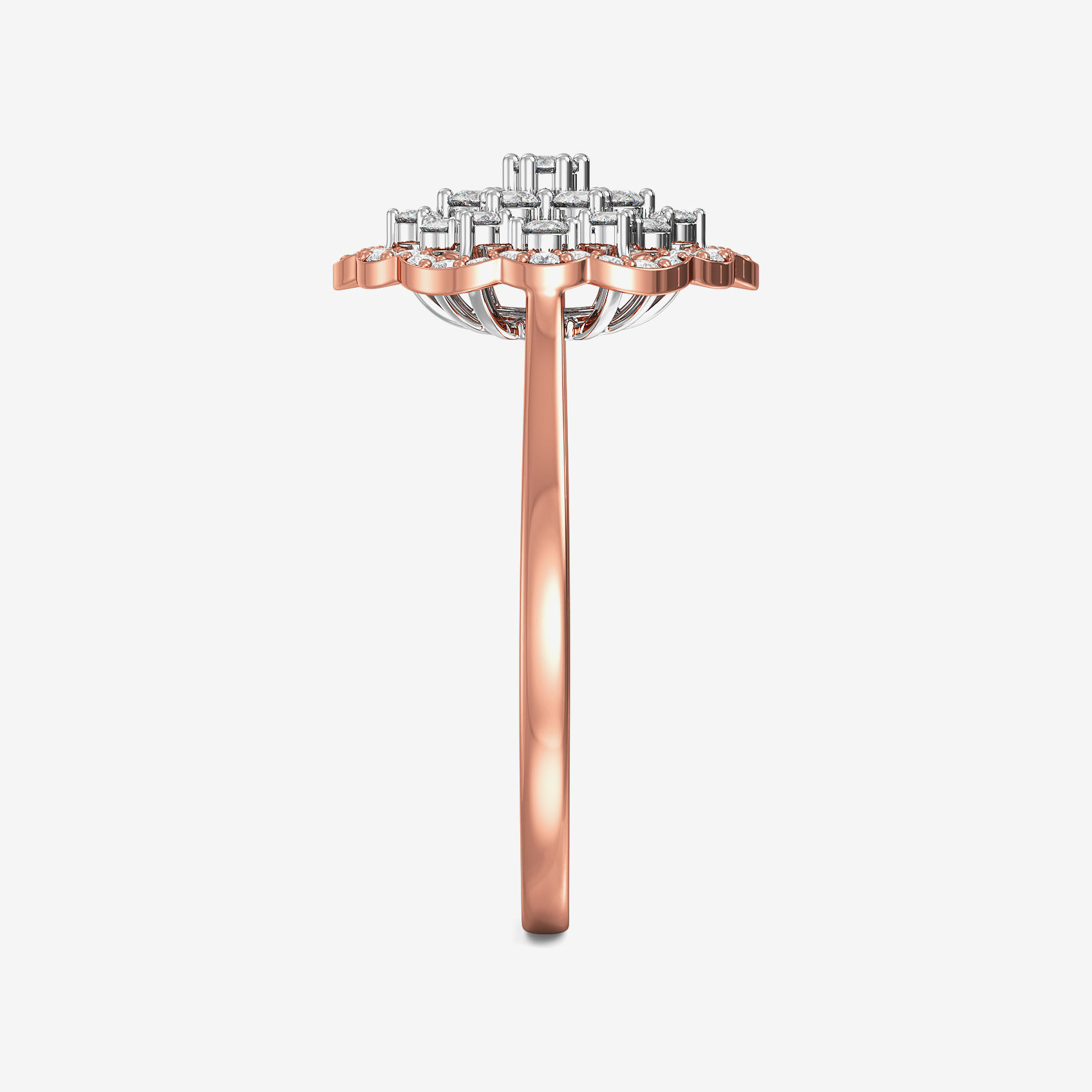 Geometric Radiance Diamond Ring alternate view 1