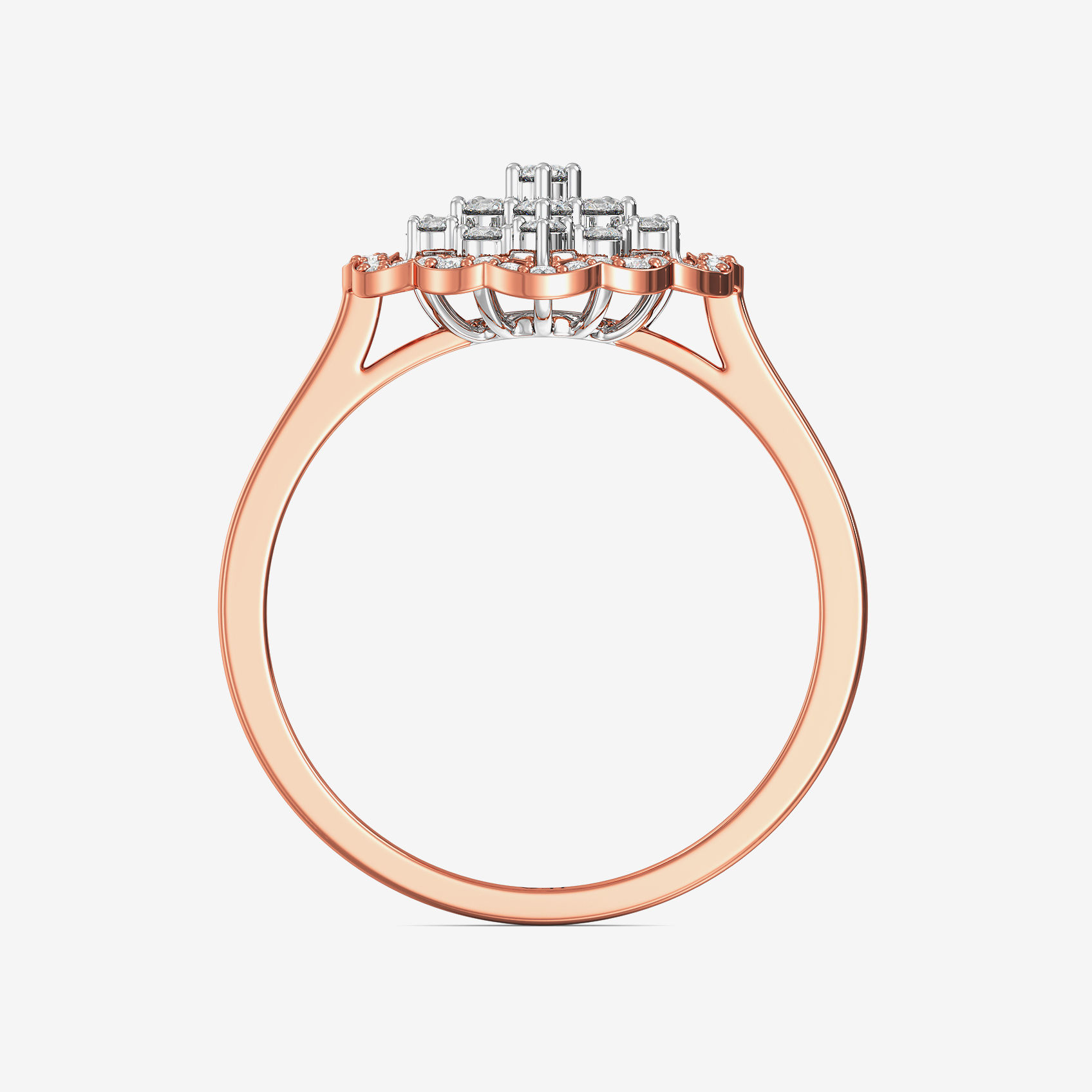 Geometric Radiance Diamond Ring alternate view 2