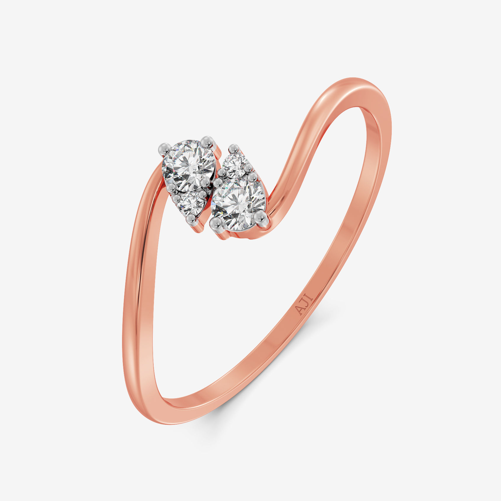 Connecting Dew Diamond Ring