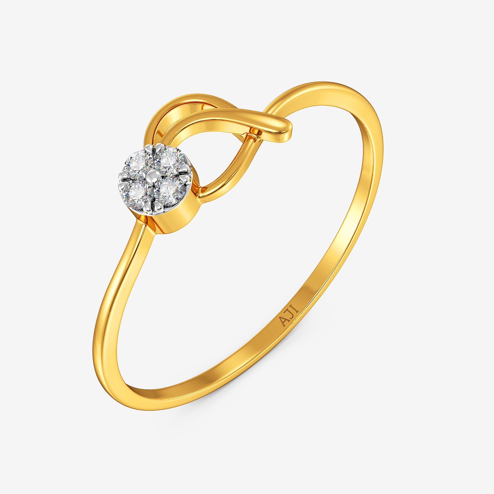 Artistic Glow Diamond Ring