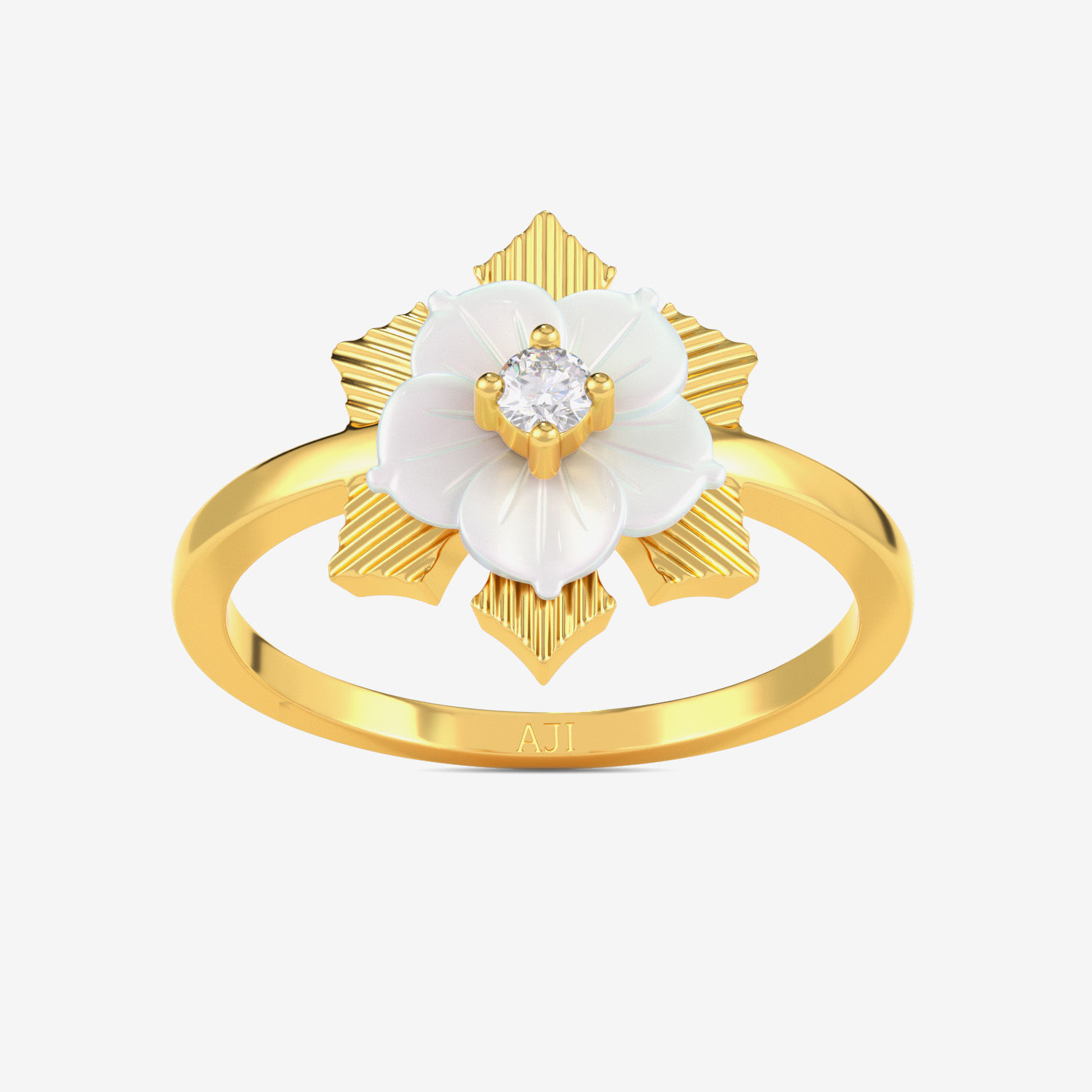 Spring Floret Gold Ring alternate view 2