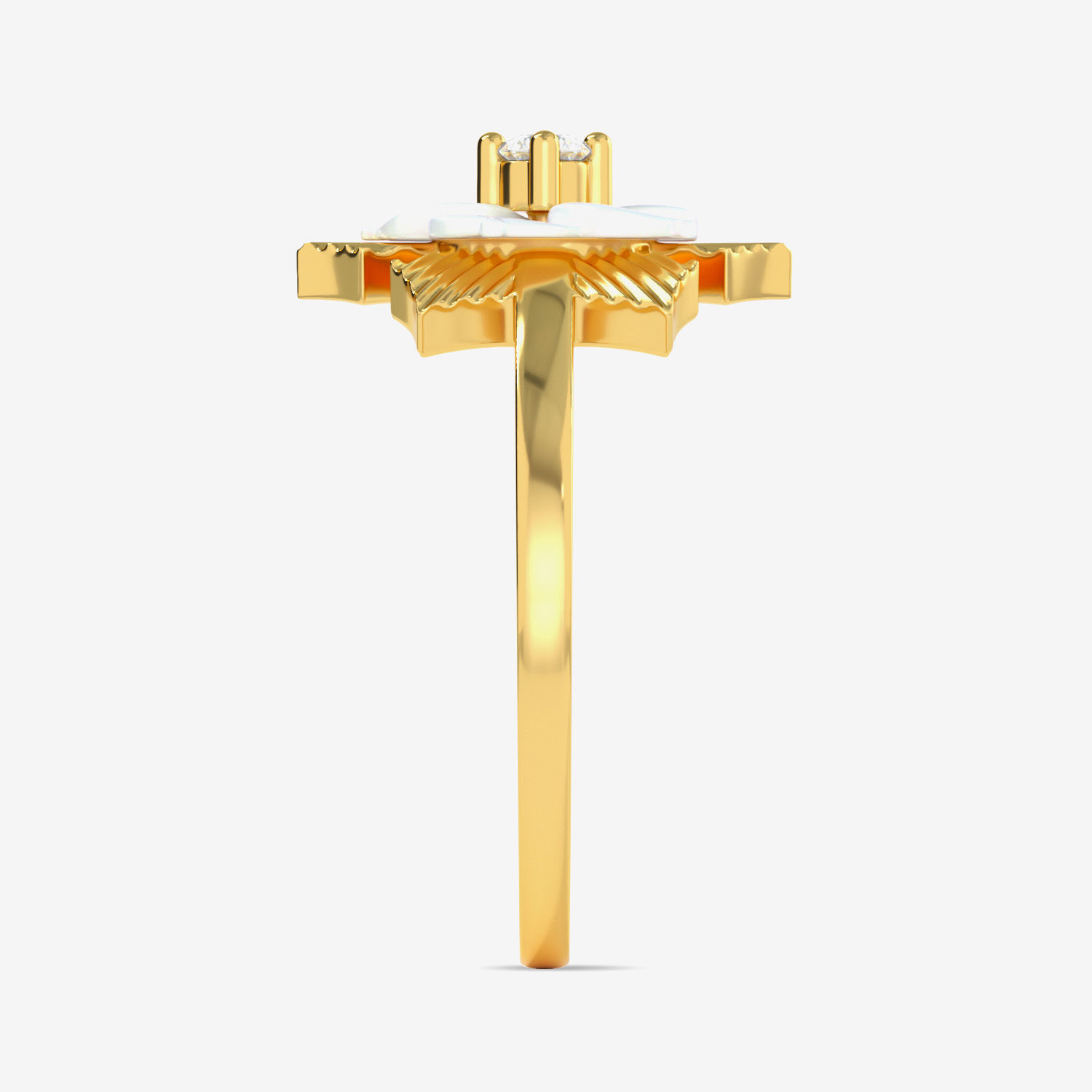 Spring Floret Gold Ring image