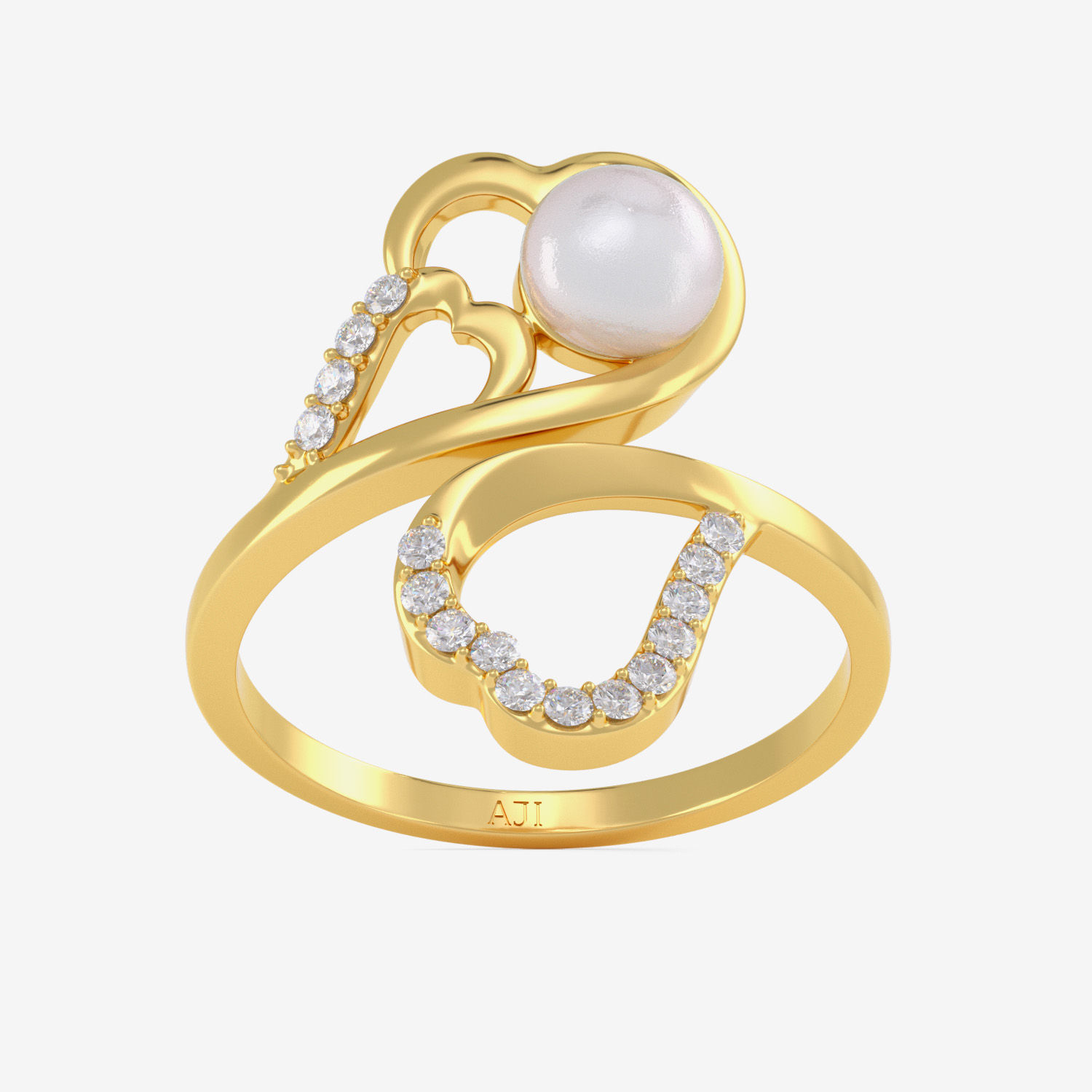 Sweet Heart Gold Ring alternate view 2