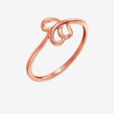 Splashing Teardrop Gold Ring alternate view 1