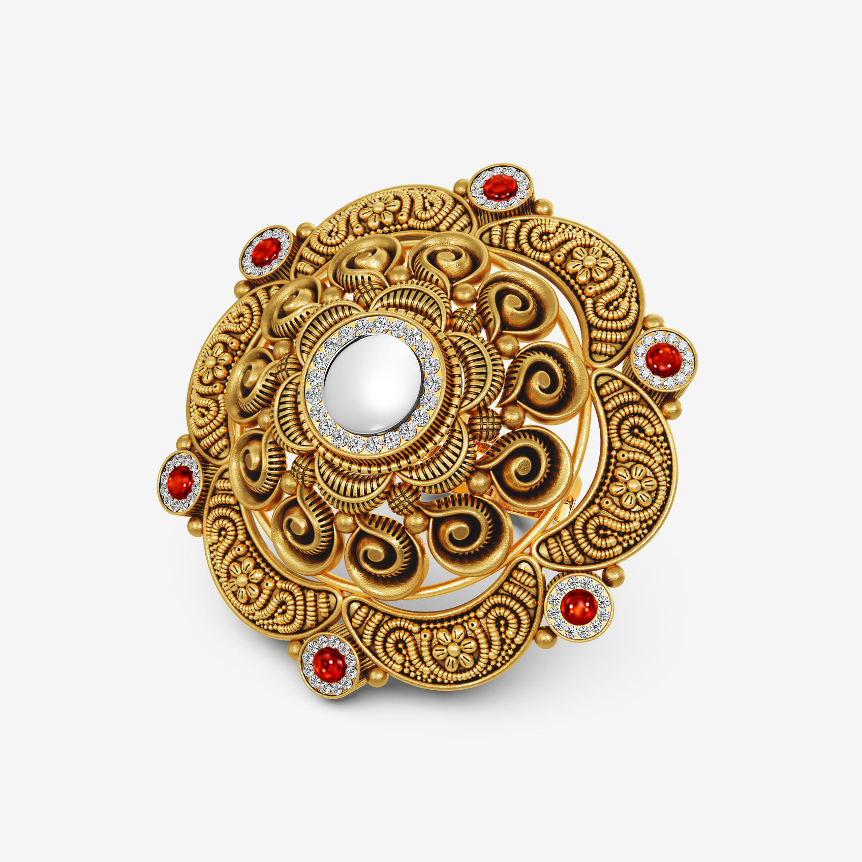 Timeless Blossom Gold Ring