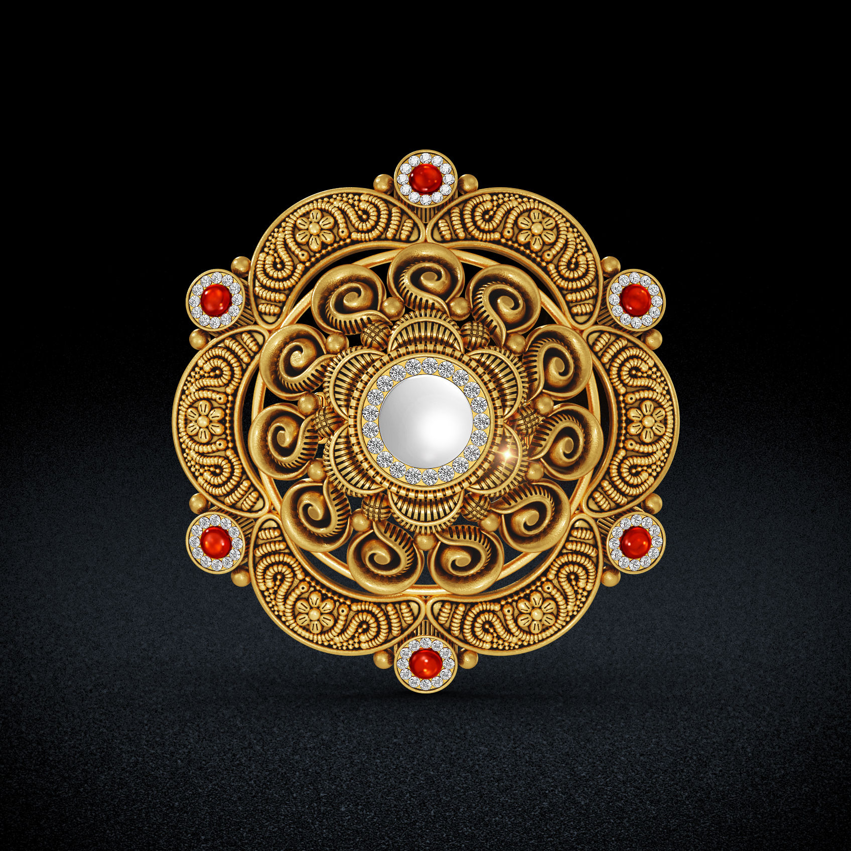 Timeless Blossom Gold Ring image