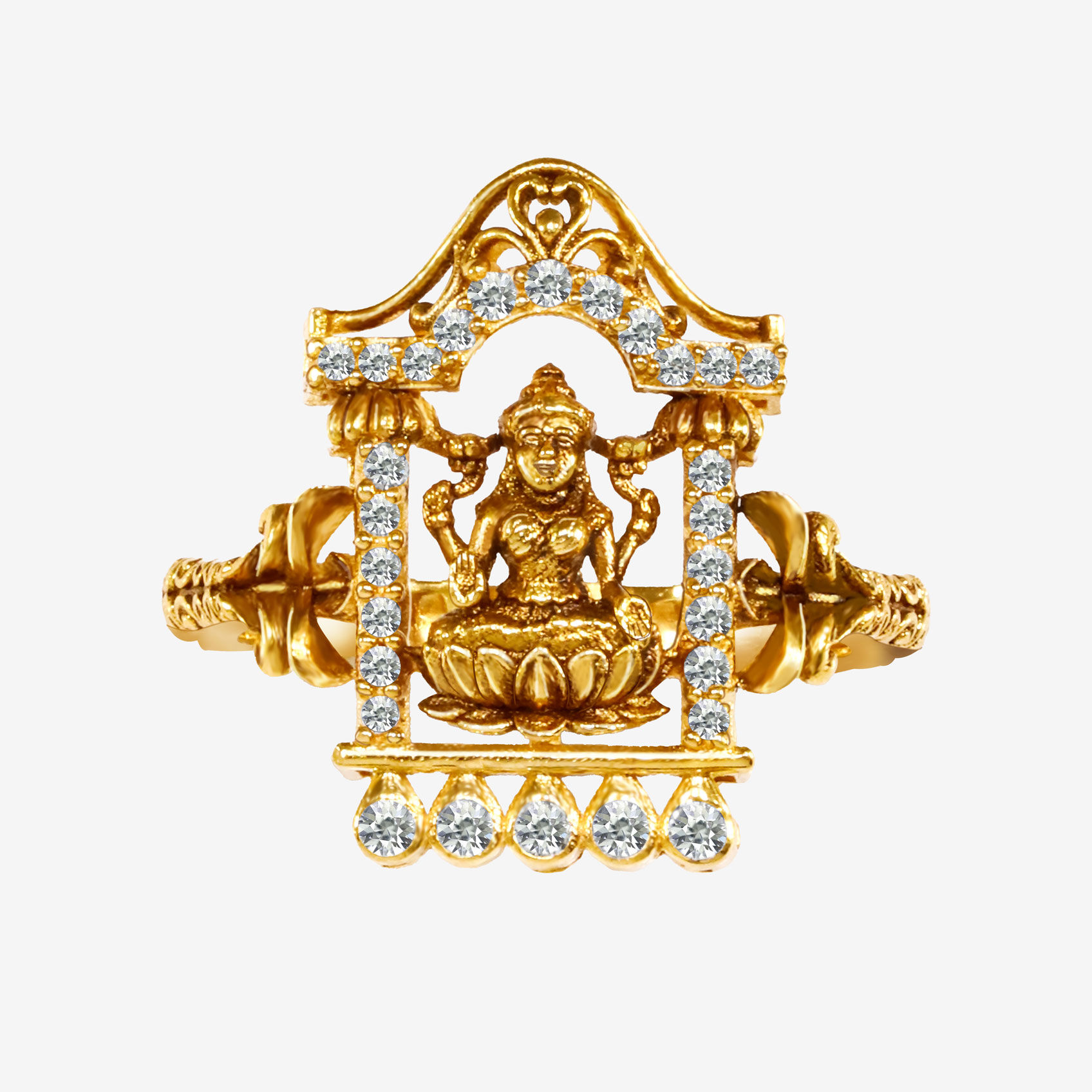 Sacred Pavilion Gold ring image