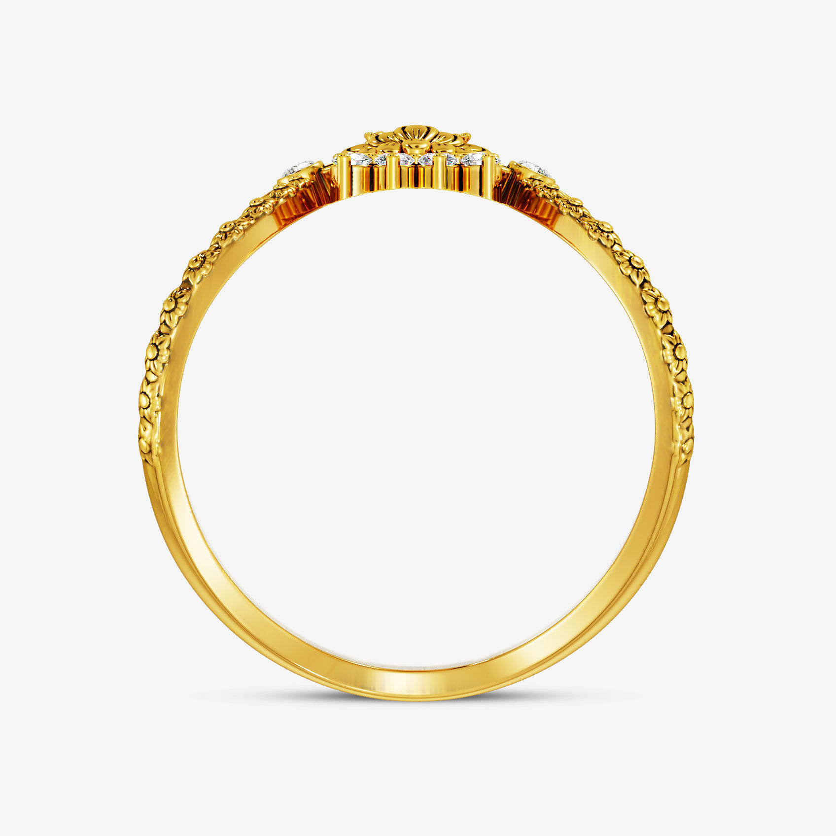 Lakshmi Royale Gold Vanki Ring alternate view 1
