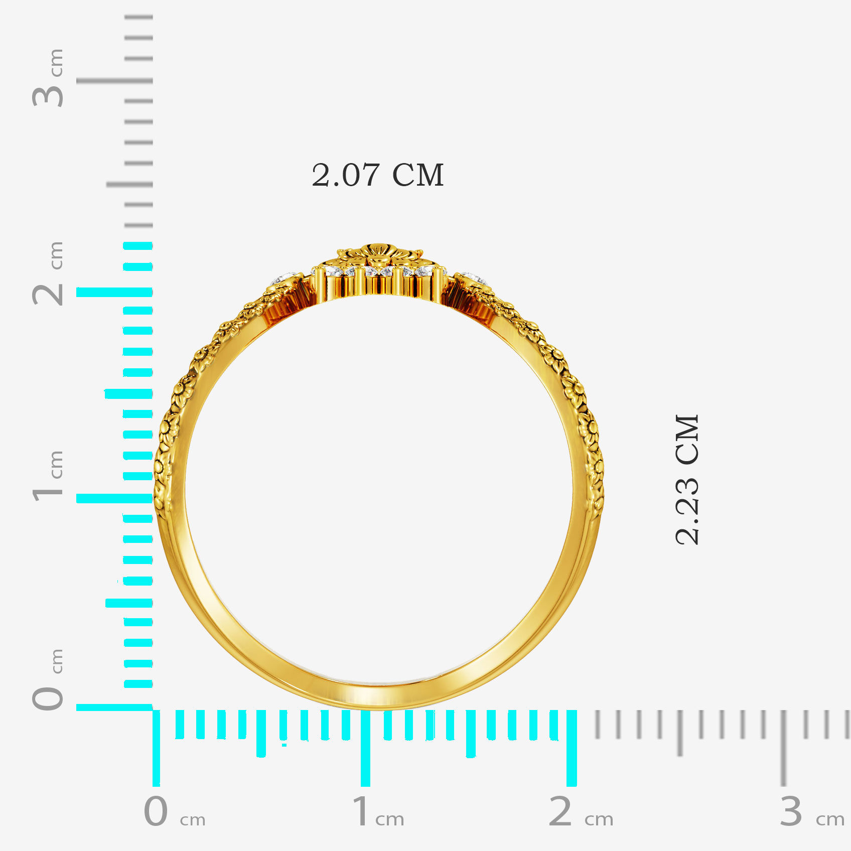 Lakshmi Royale Gold Vanki Ring alternate view 3