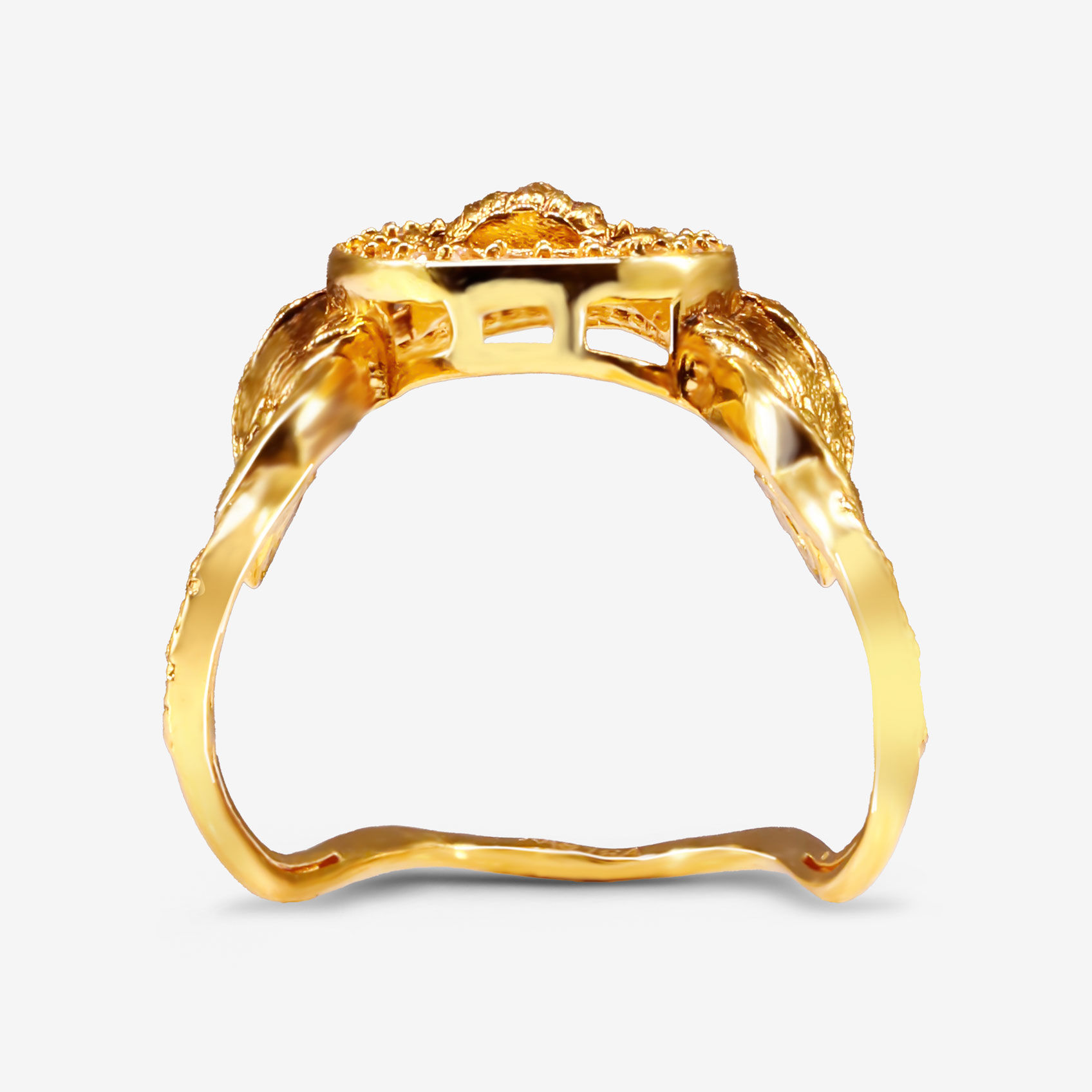 Lakshmi Majestic Gold Vanki Ring alternate view 2