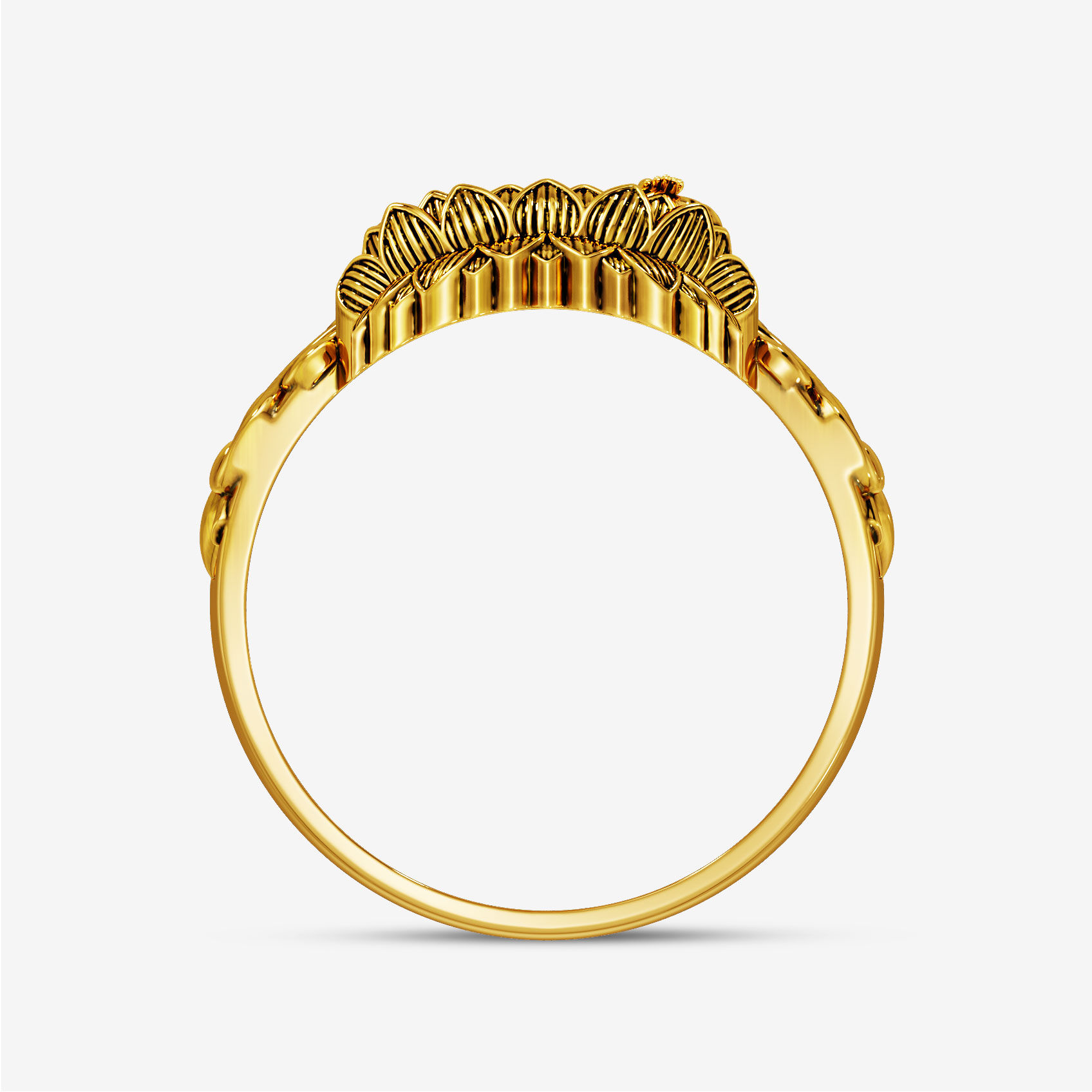 Lakshmi Serenity Gold Ring alternate view 1