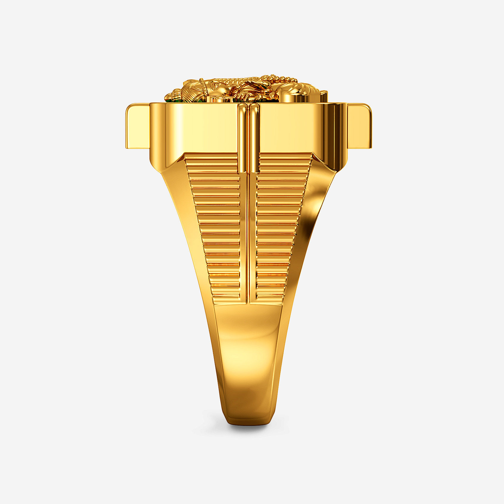 Ganesha Bless Gold Ring alternate view 1
