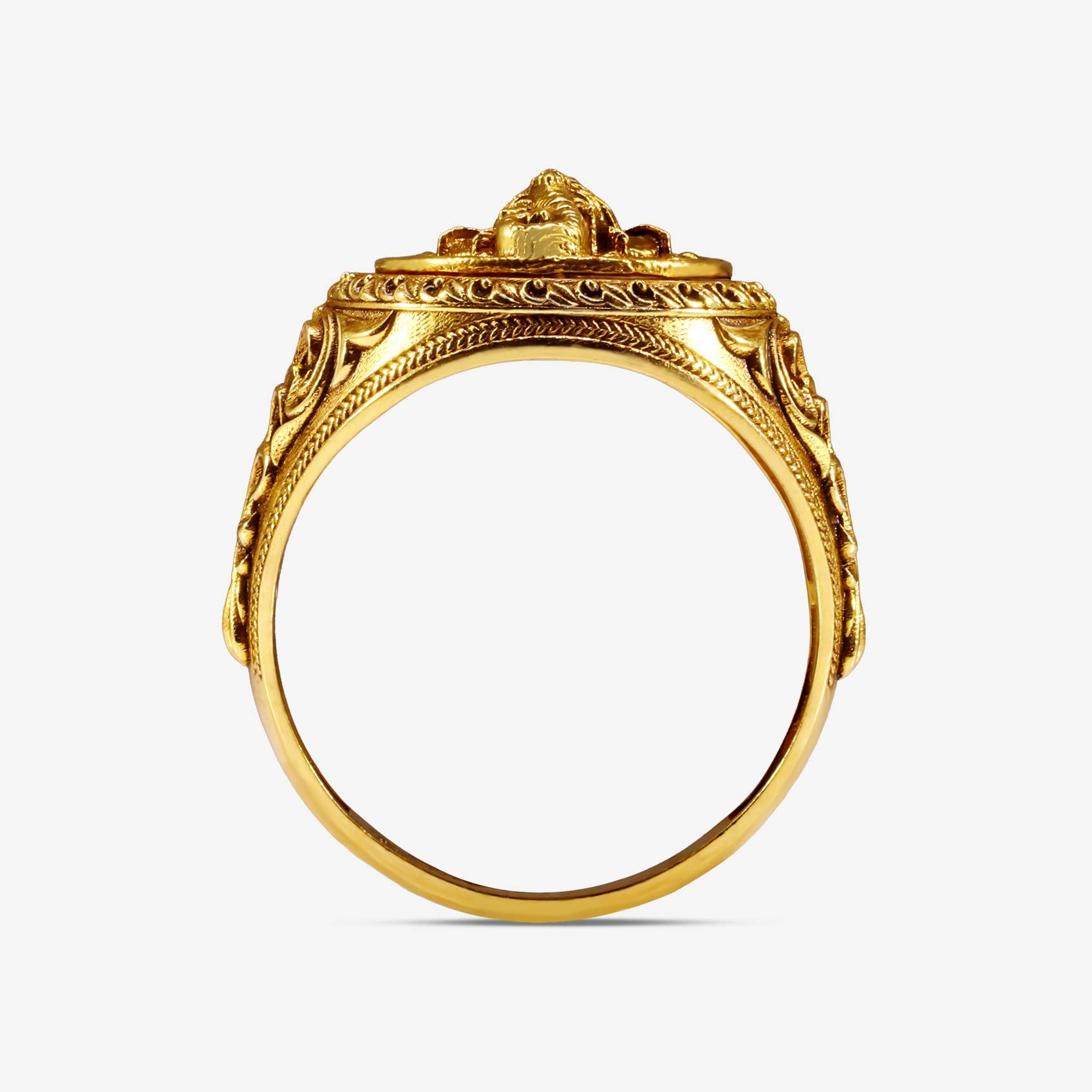 Vighnaharta Gold Ring alternate view 2