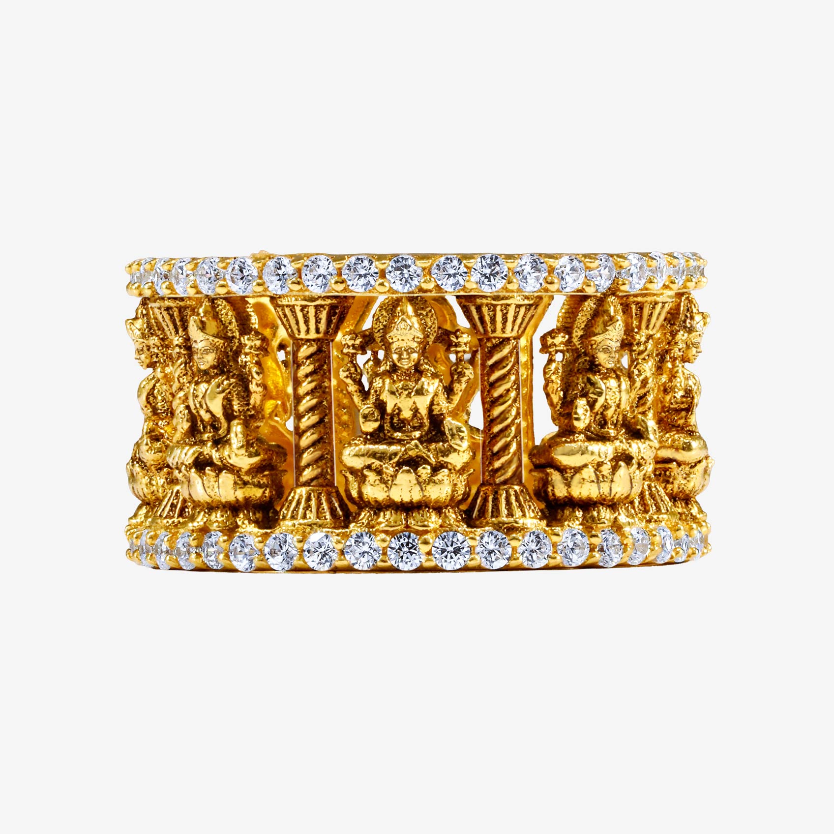 Ashtalakshmi Aura Gold Ring image