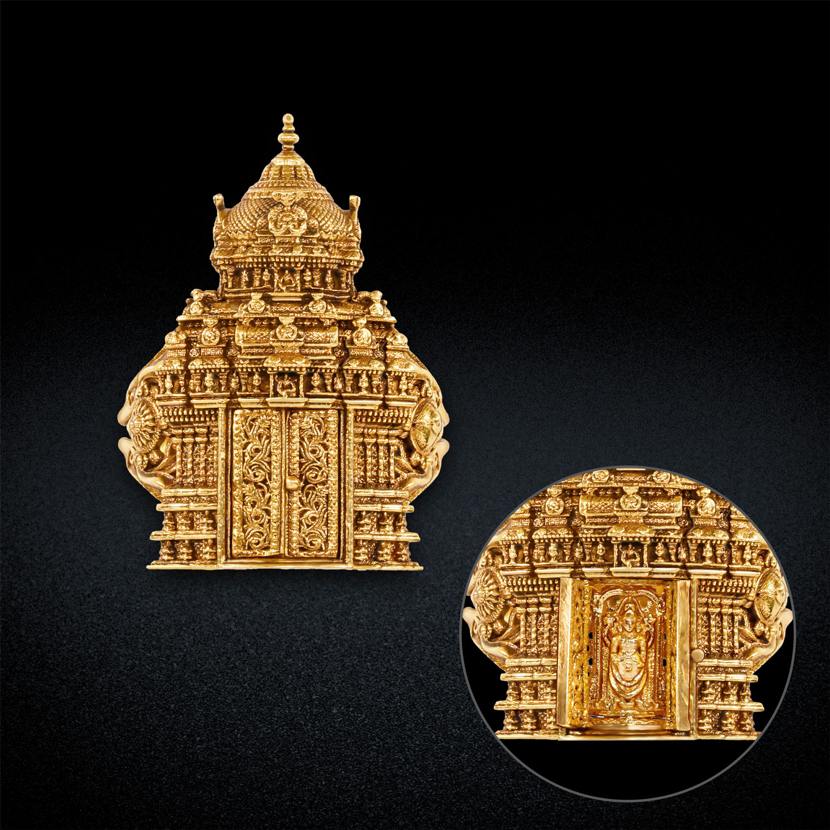 Regal Balaji Gold Ring image