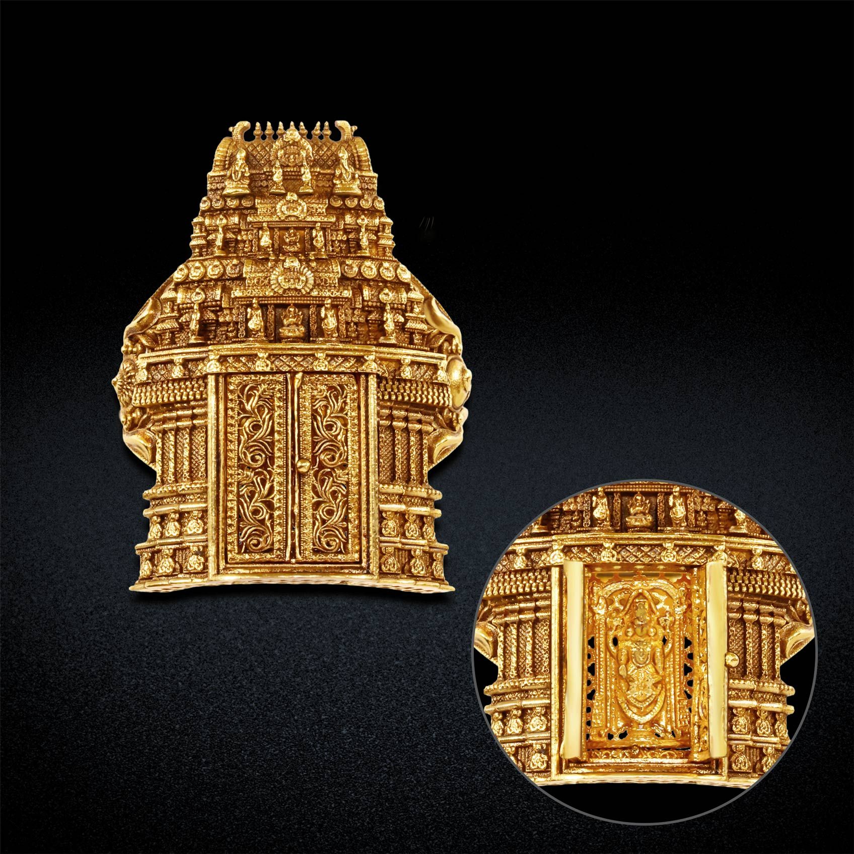 Balaji Majesty Gold Ring image