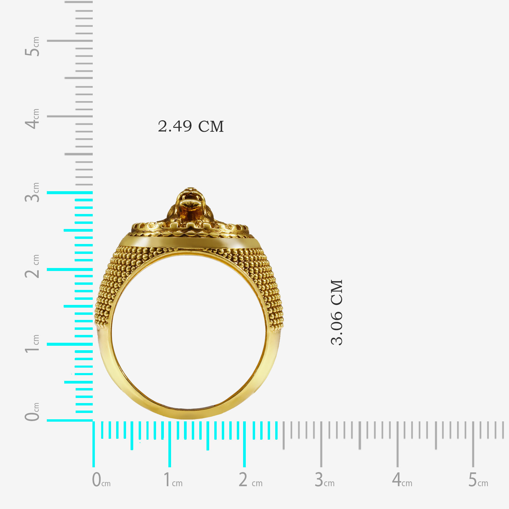 Roar Pride Gold Ring alternate view 3