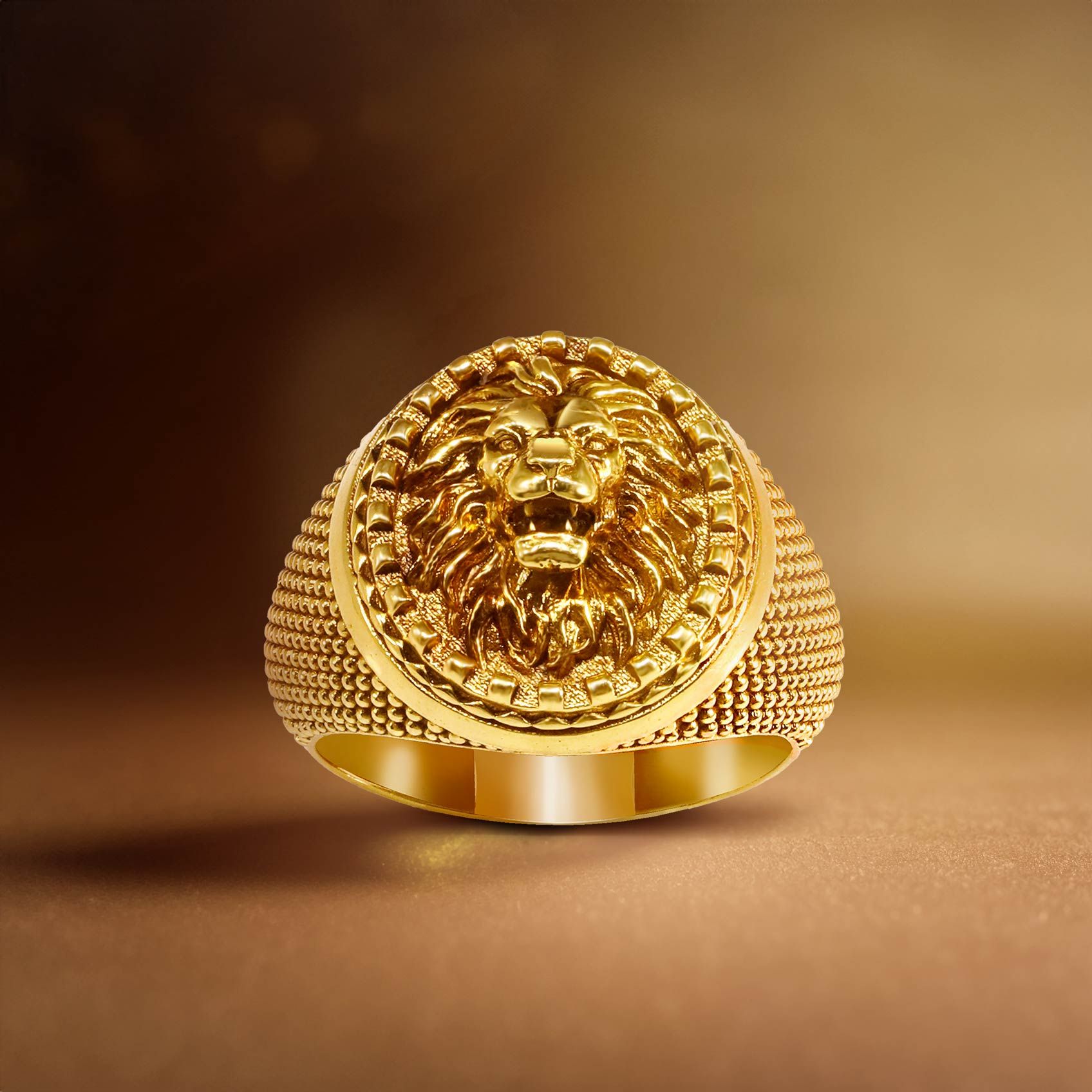 Roar Pride Gold Ring image